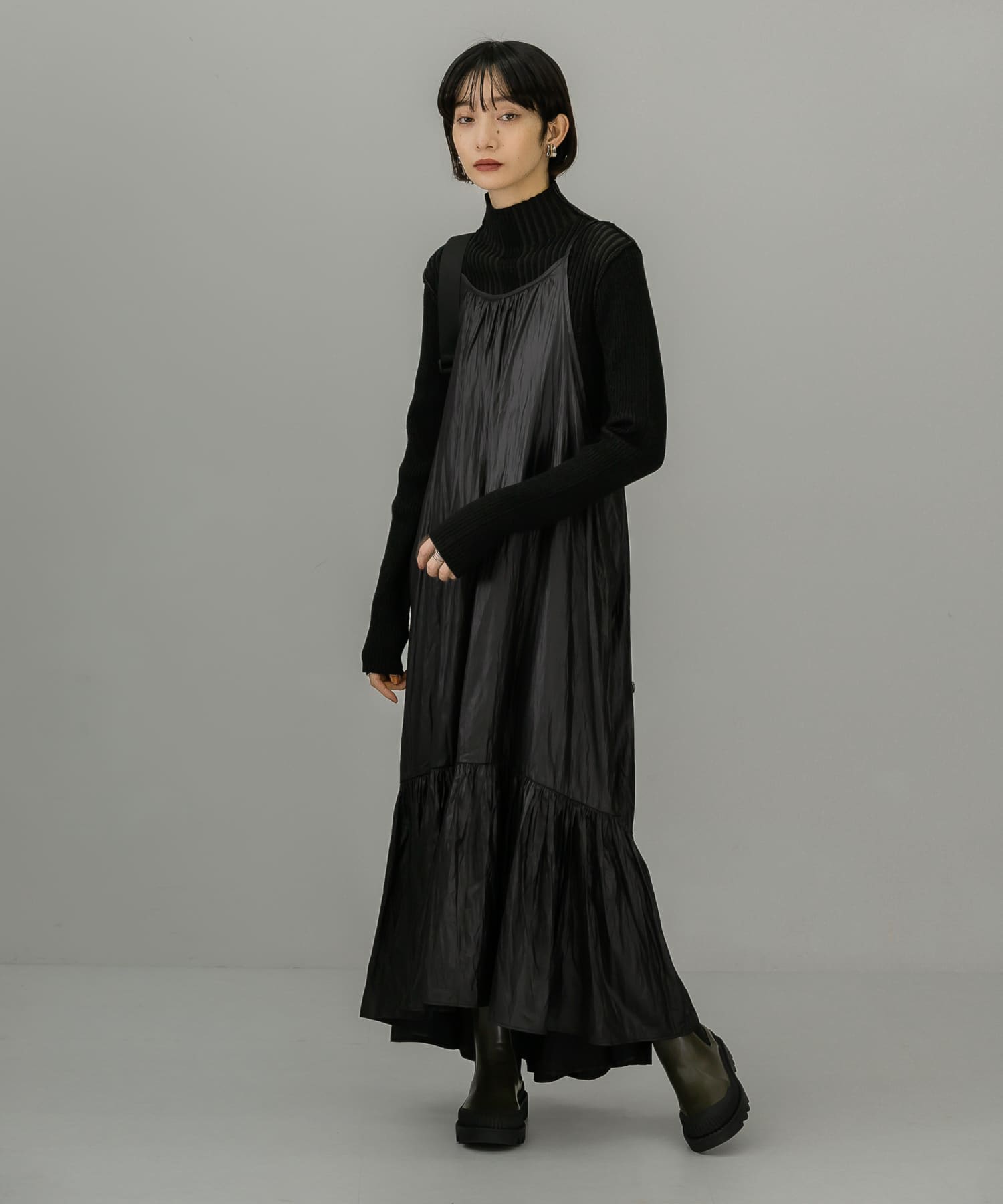 身長：159cm サイズ：one
