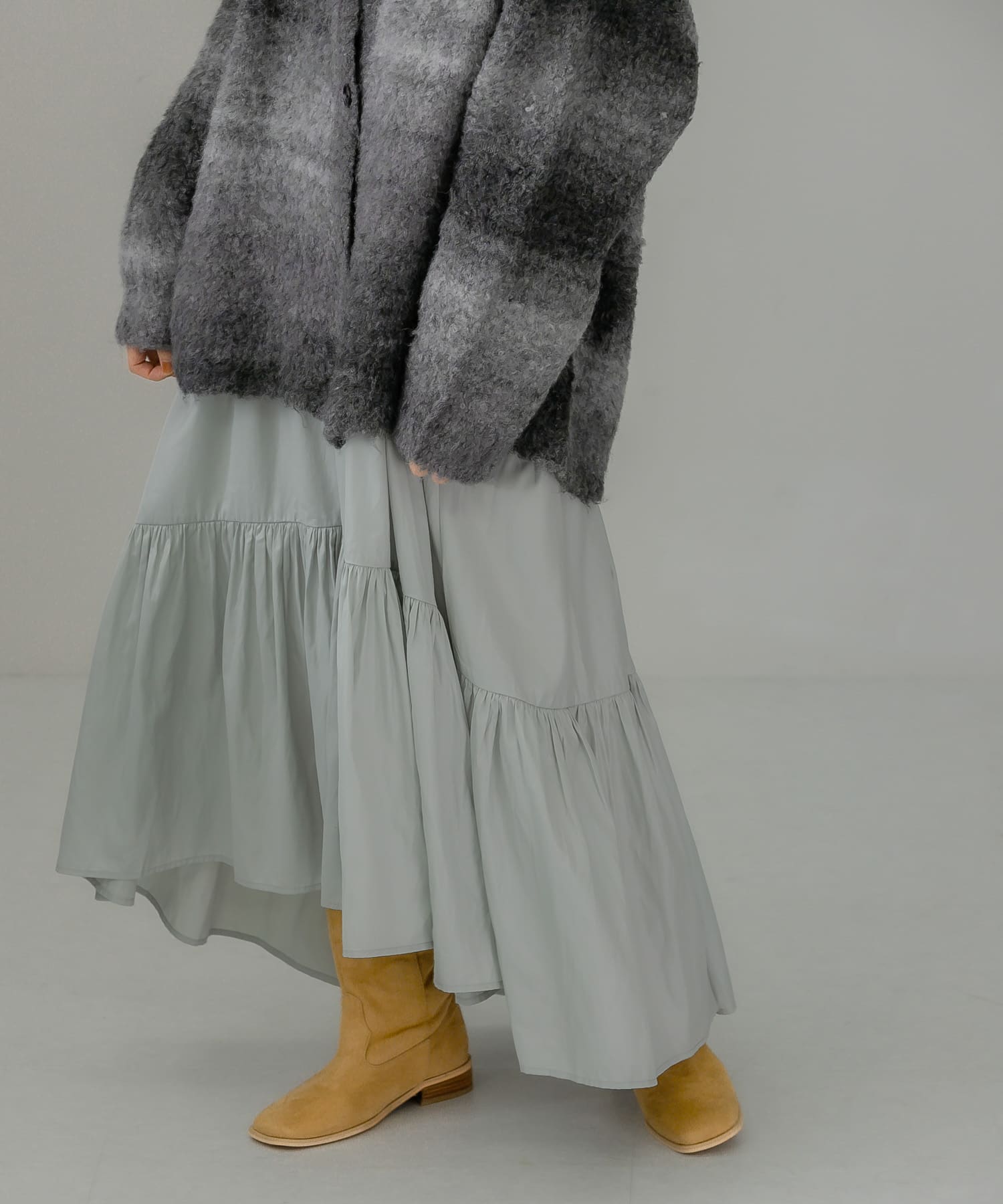 身長：159cm サイズ：one