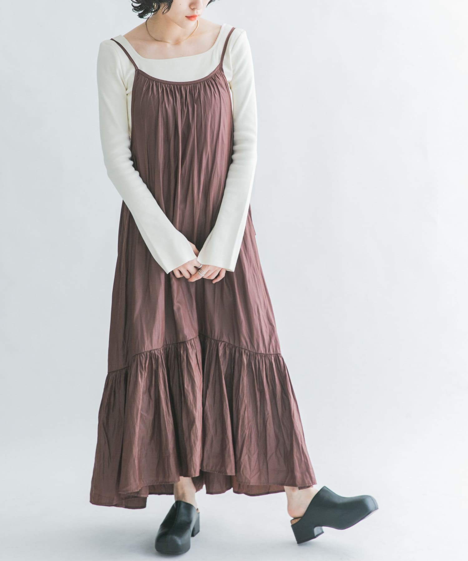 身長：160cm サイズ：one