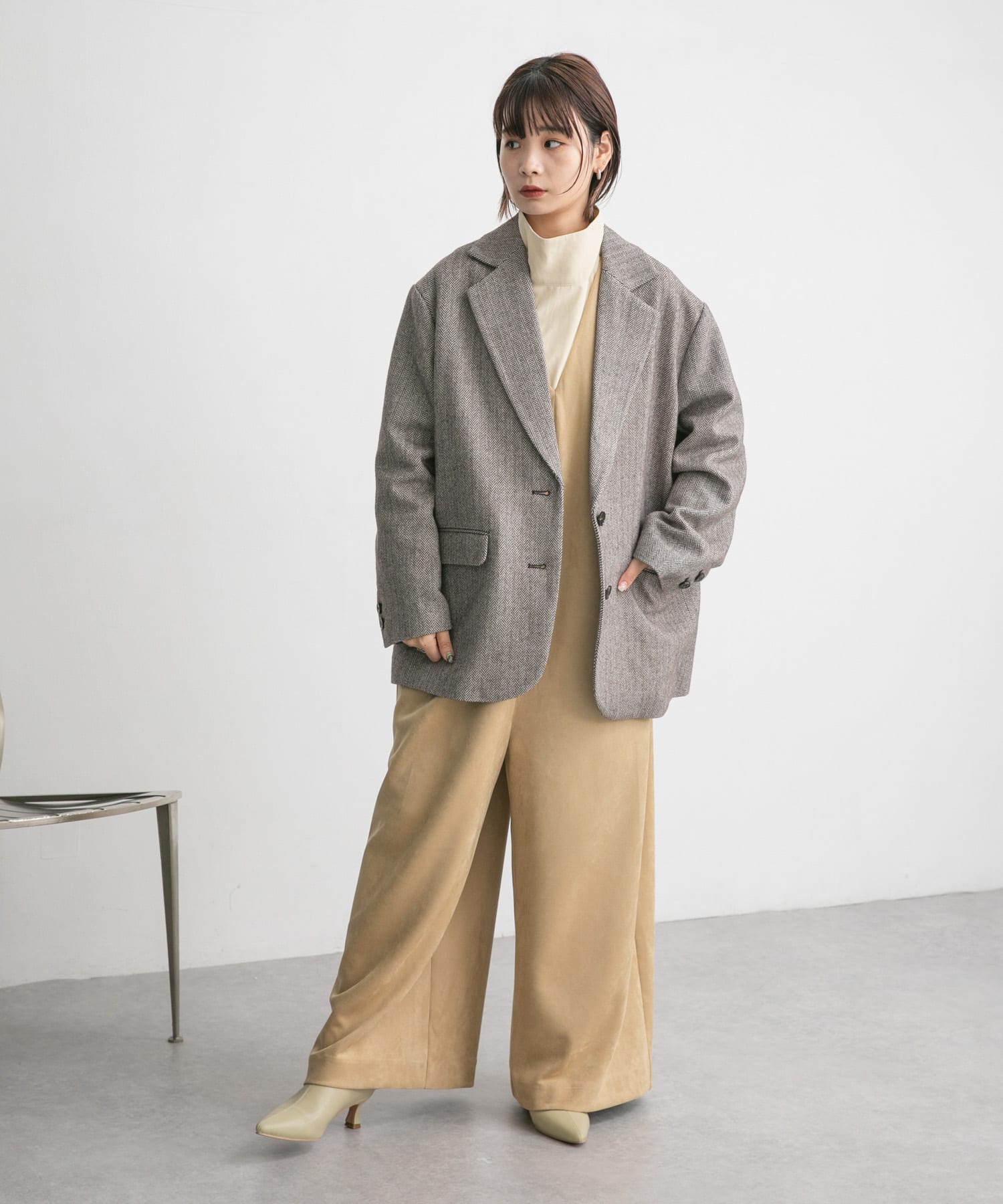 身長：160cm サイズ：36