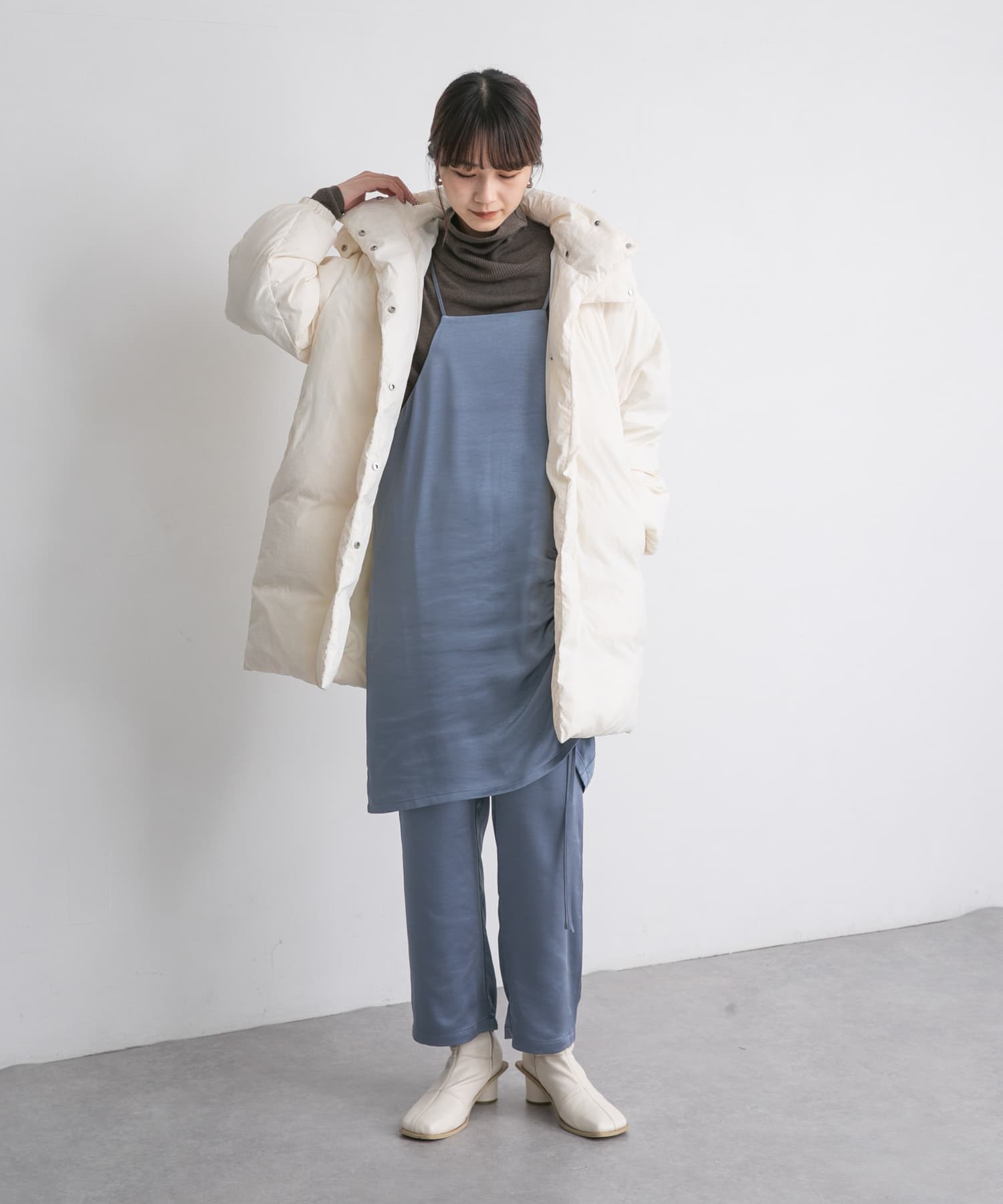 身長：165cm サイズ：one