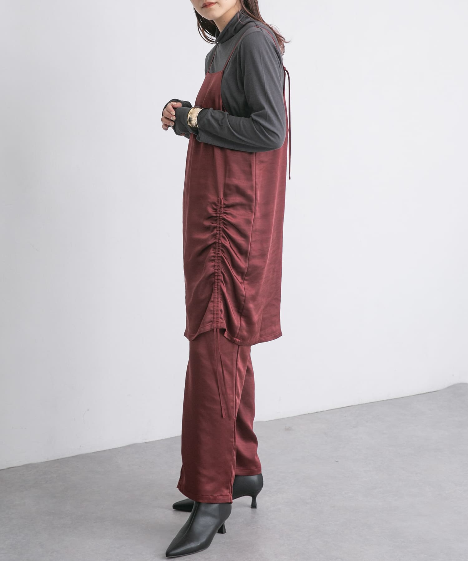 身長：165cm サイズ：one