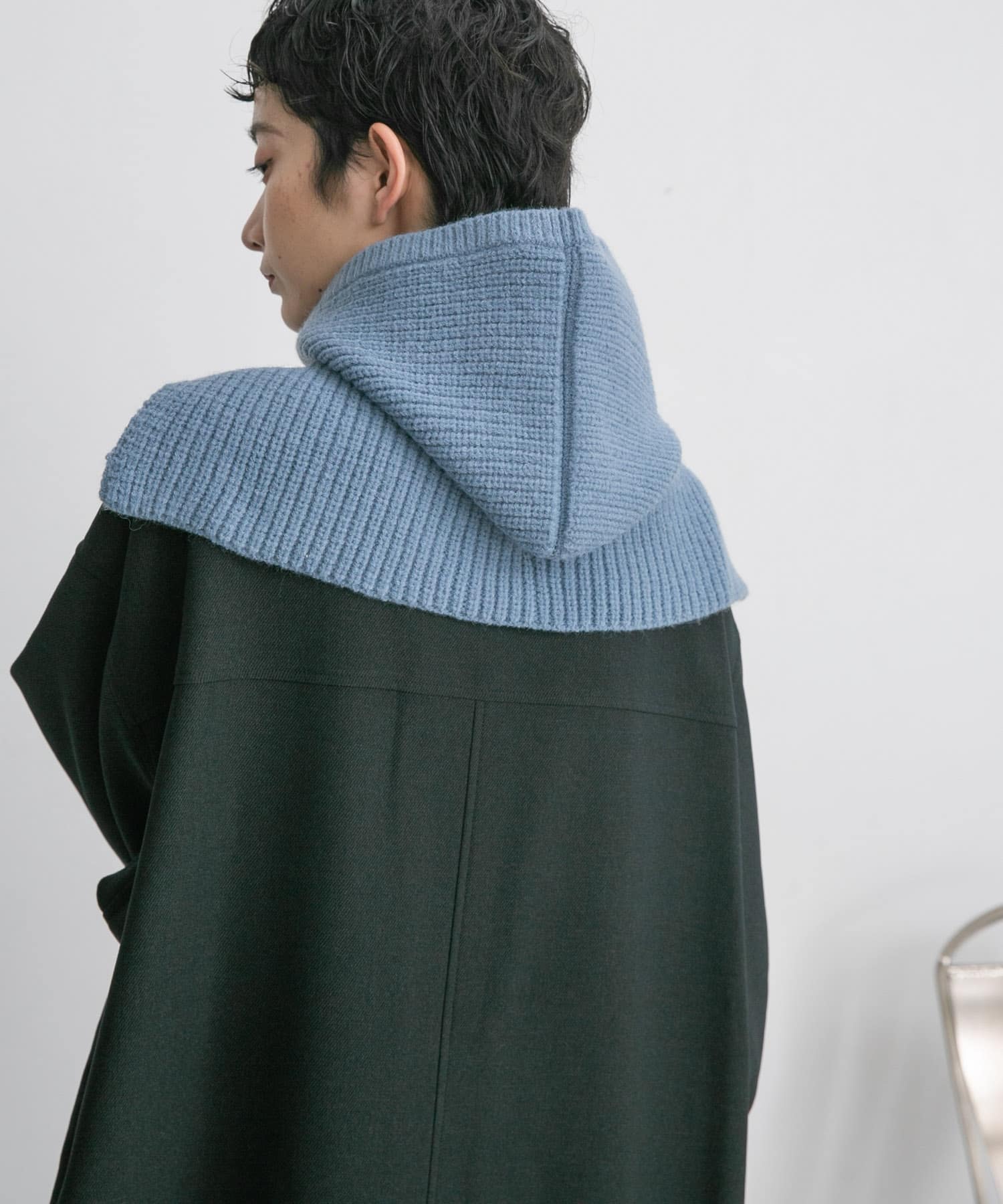 ビッグニットバラクラバ BLUE one