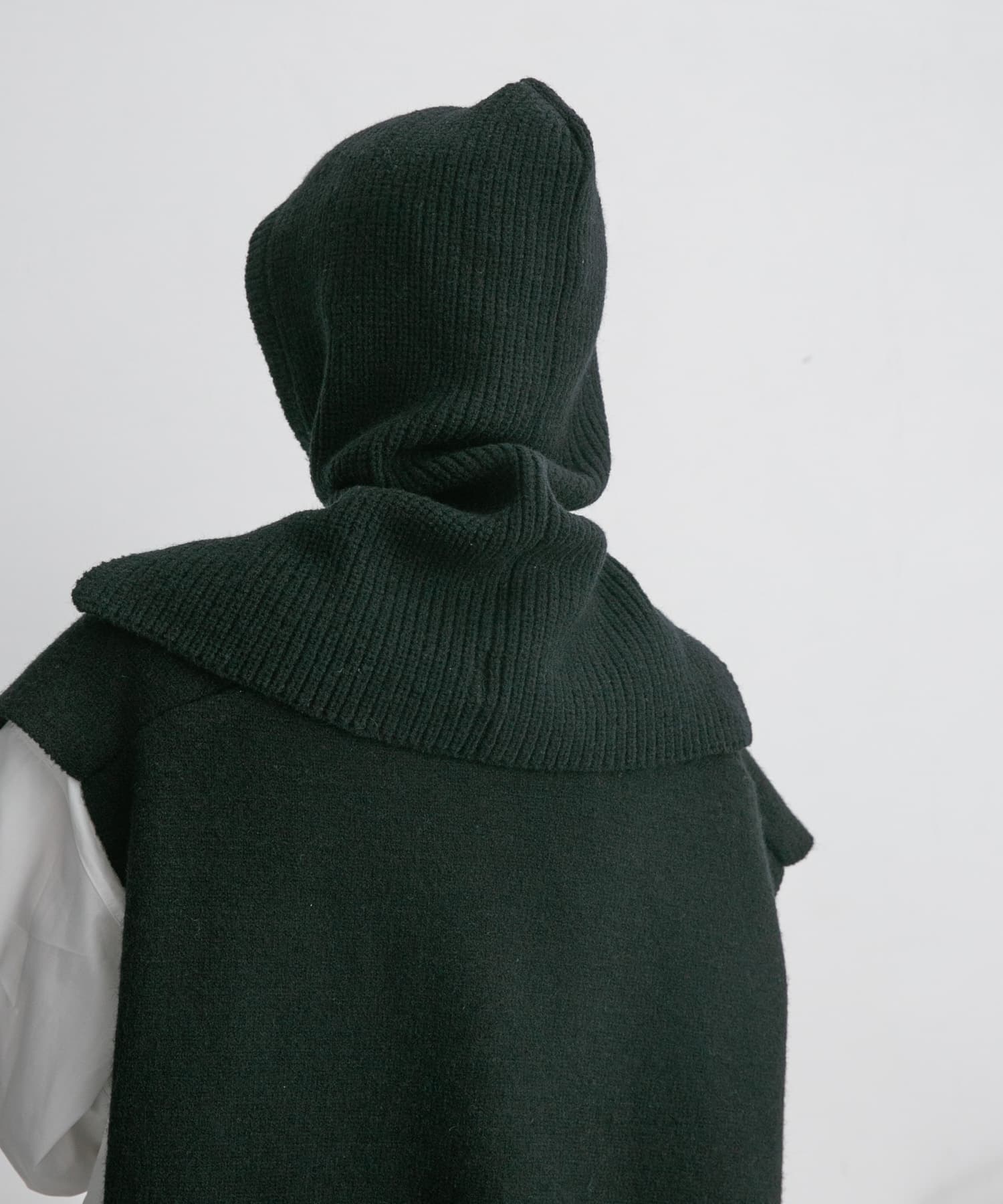ビッグニットバラクラバ BLACK one