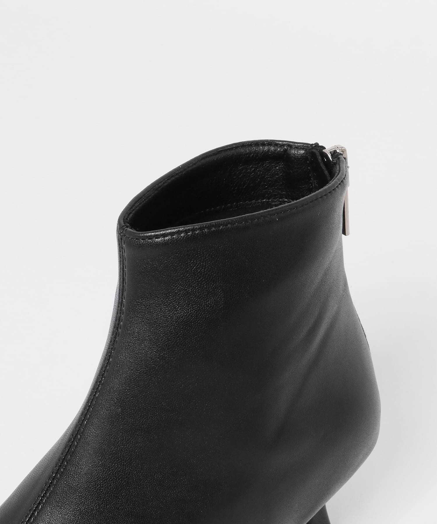 ポインテッドトゥストレッチブーティー BLACK 36