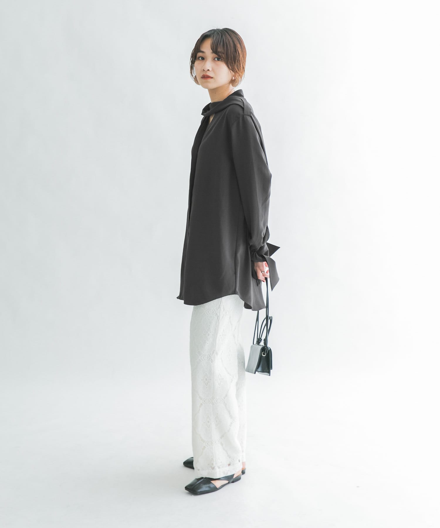 身長：165cm サイズ：one