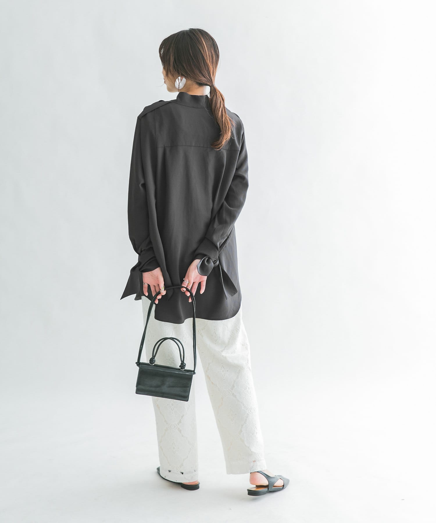 身長：165cm サイズ：one