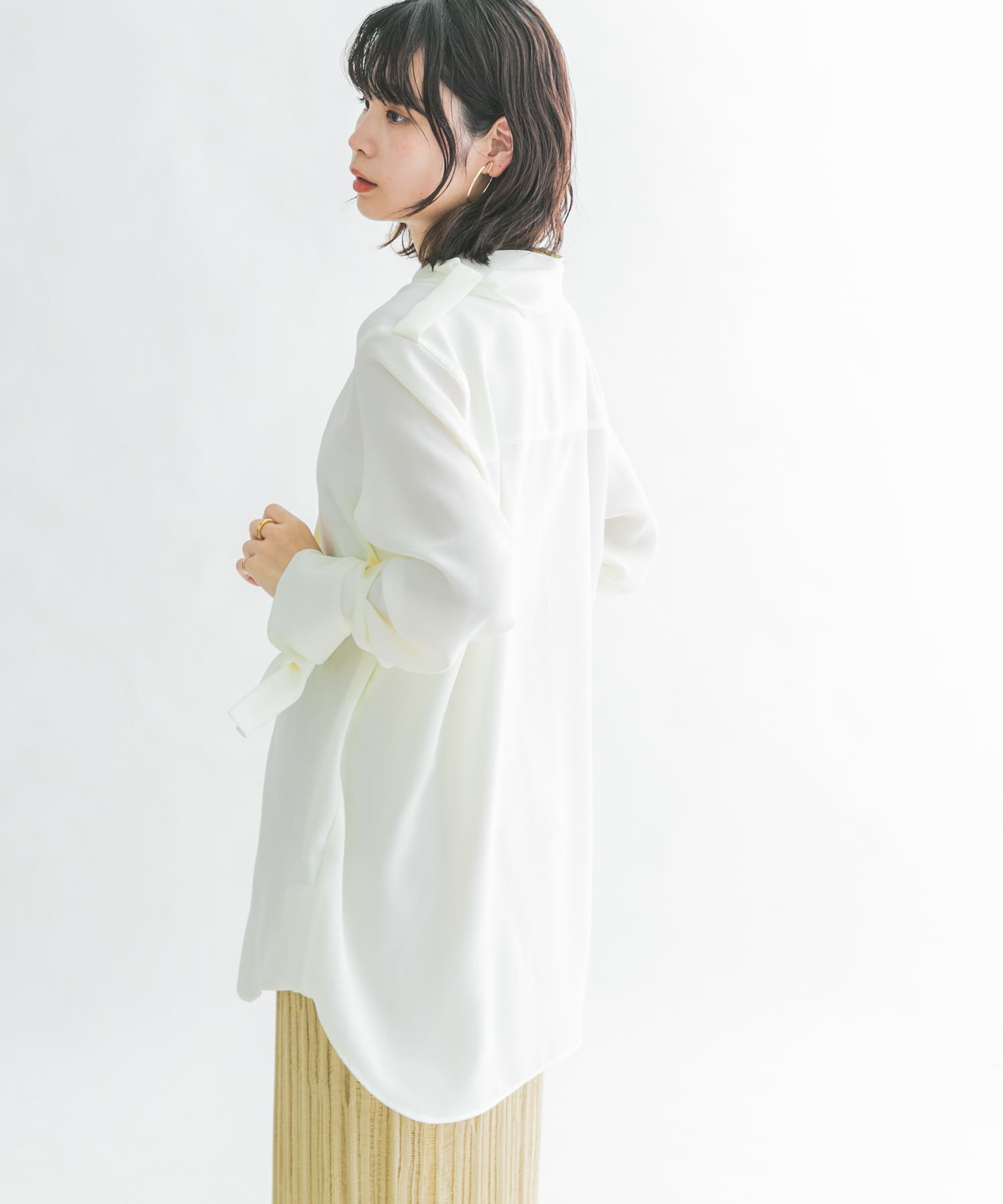 身長：160cm サイズ：one