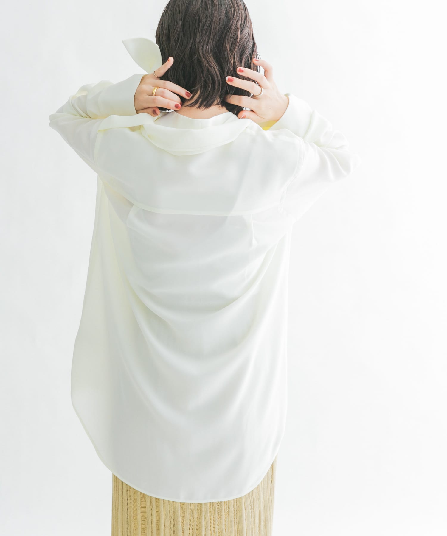 身長：160cm サイズ：one