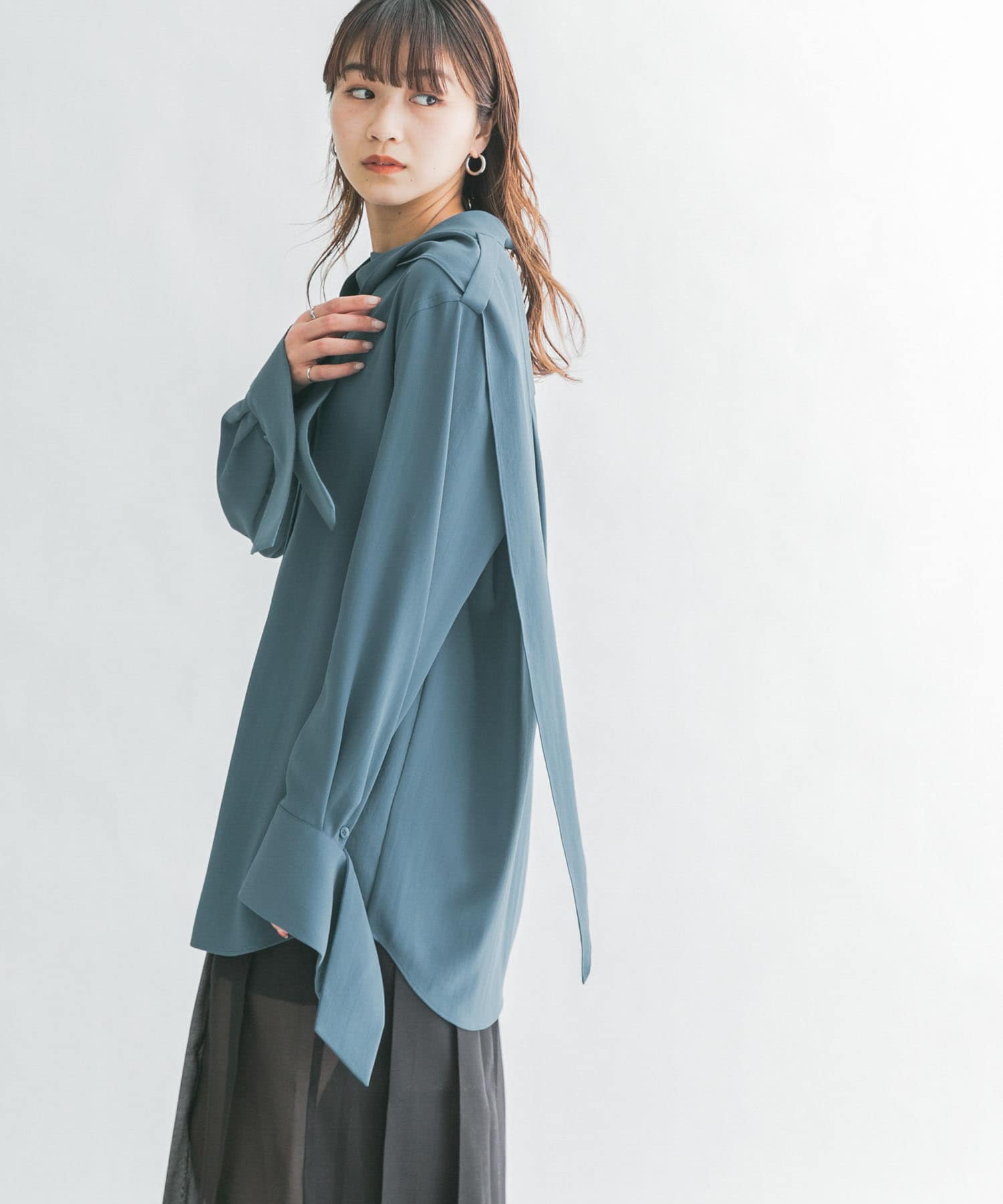 身長：165cm サイズ：one