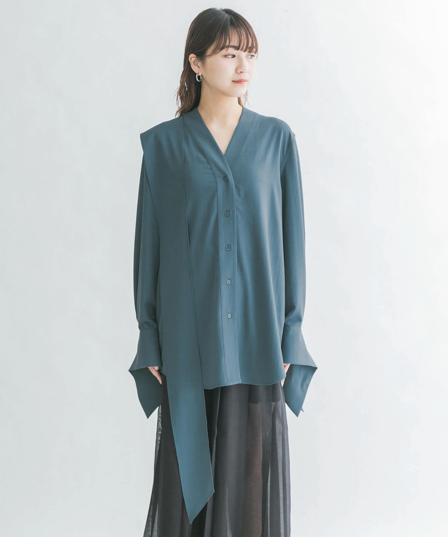 身長：165cm サイズ：one