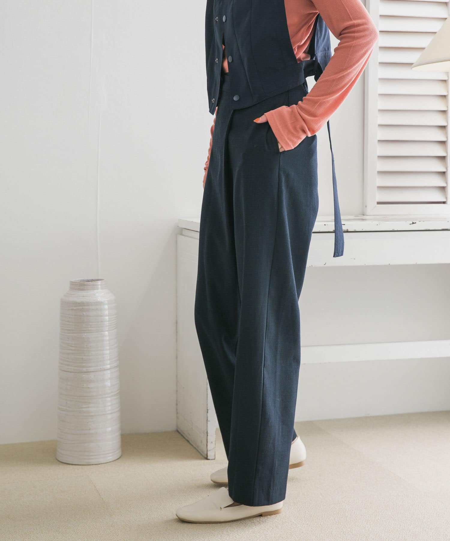 身長：165cm サイズ：one