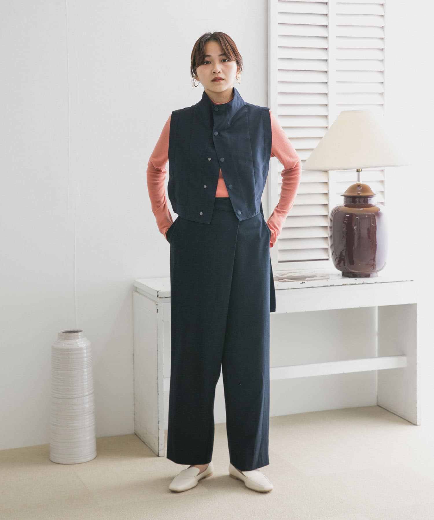 身長：165cm サイズ：one