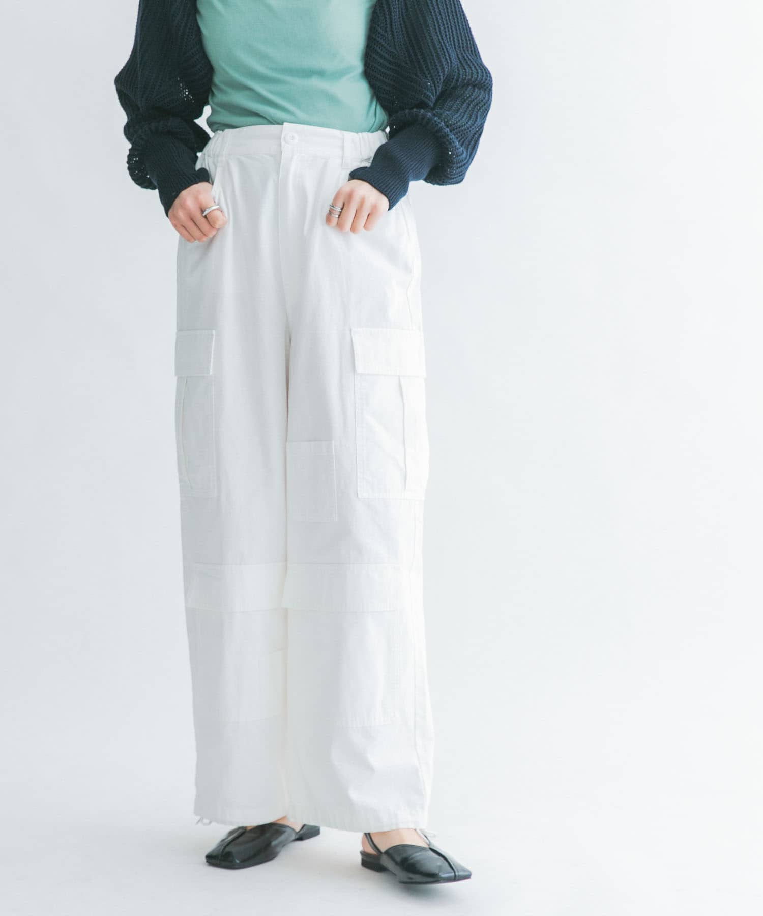 ポケットディティールカーゴパンツ