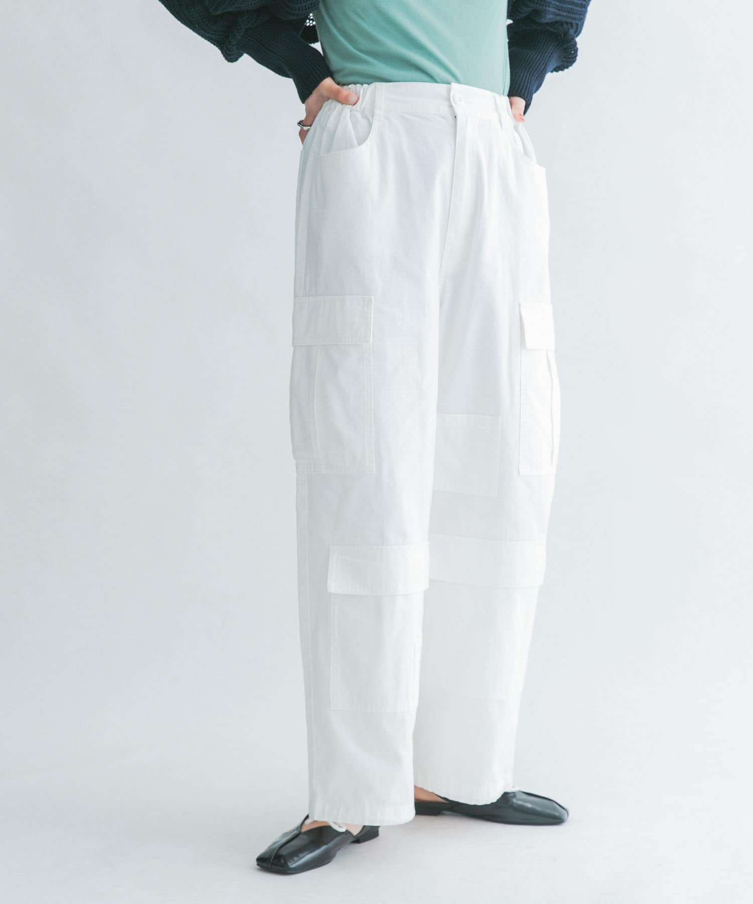 身長：165cm サイズ：one