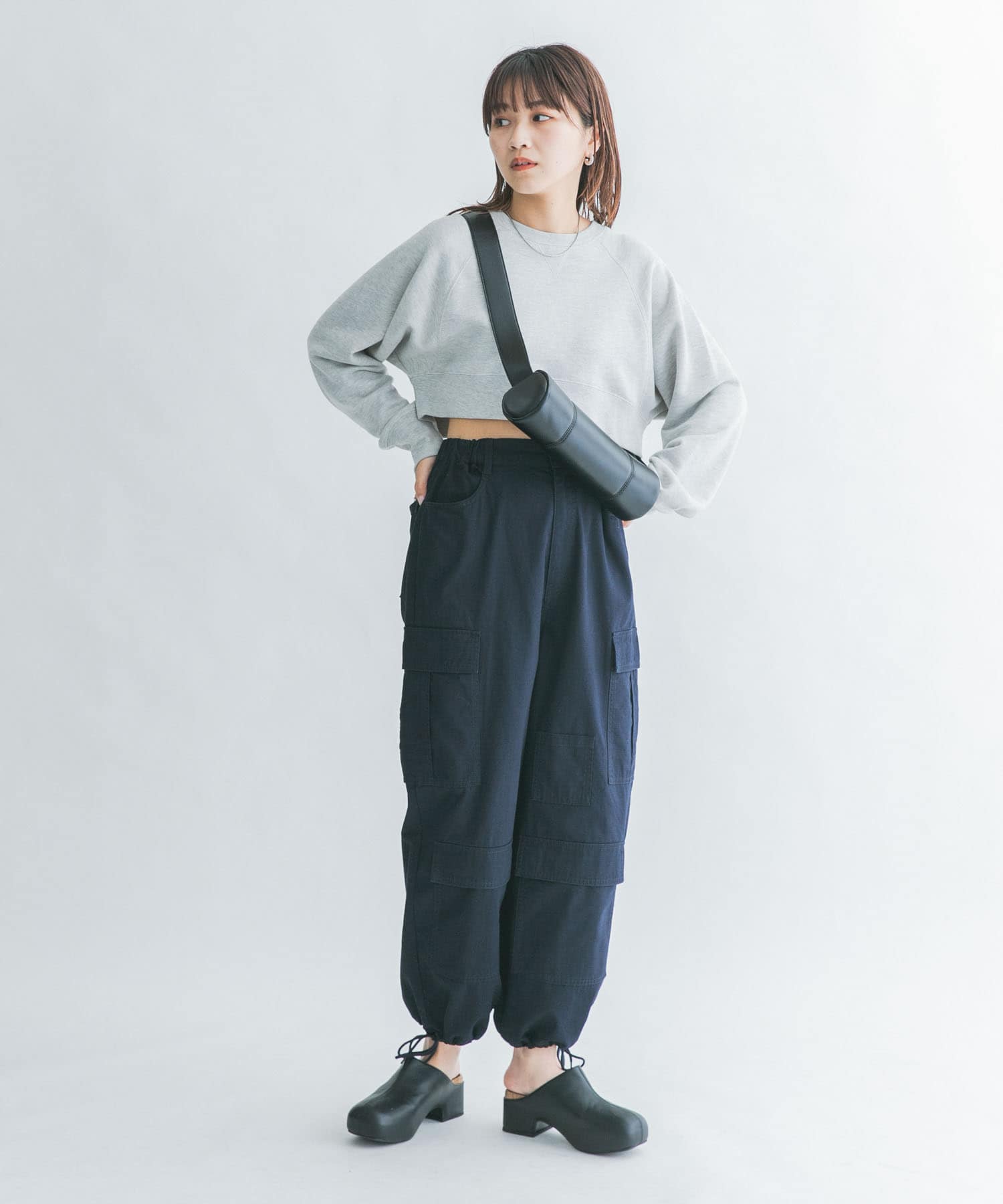 身長：165cm サイズ：one