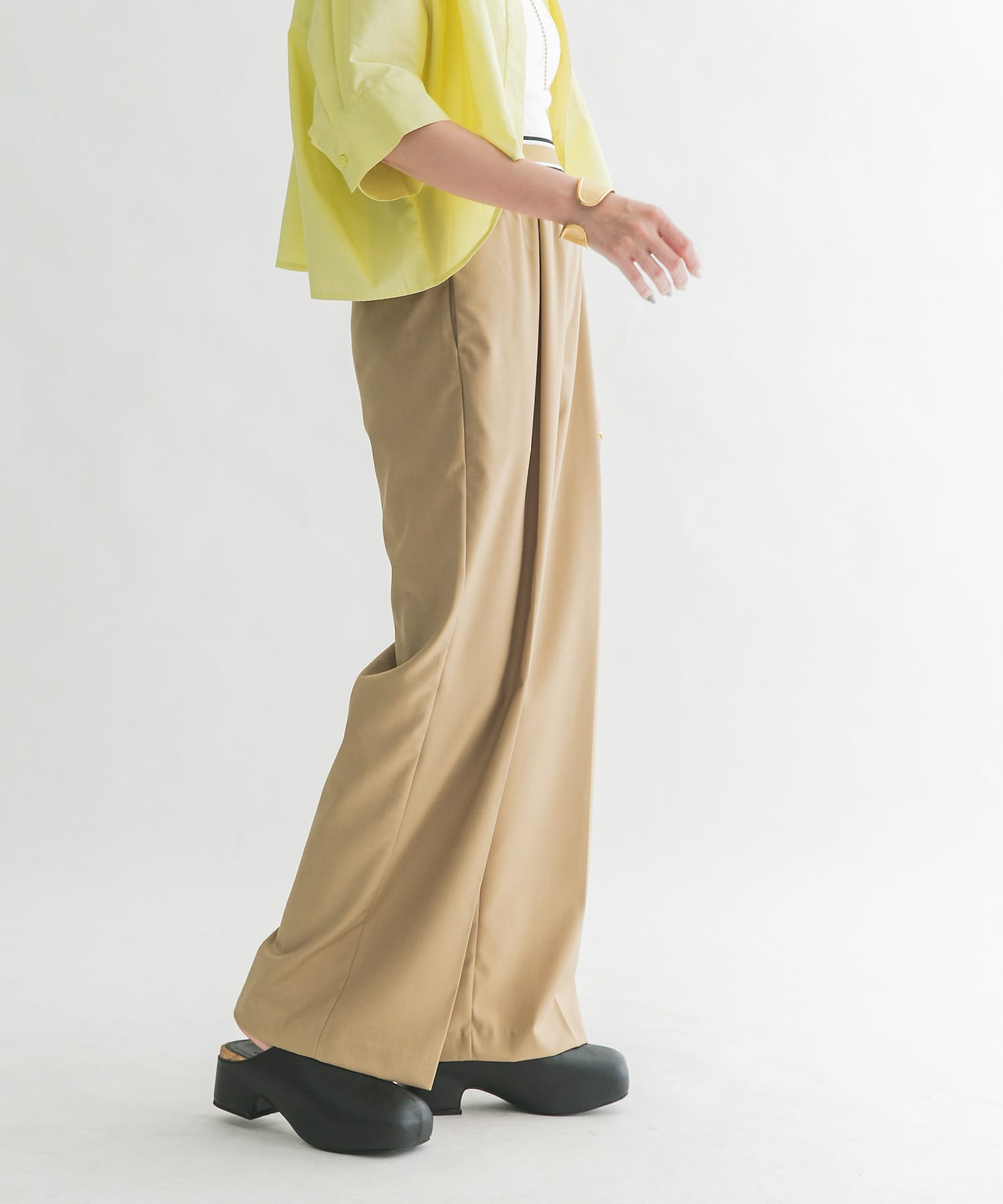 身長：157cm サイズ：one