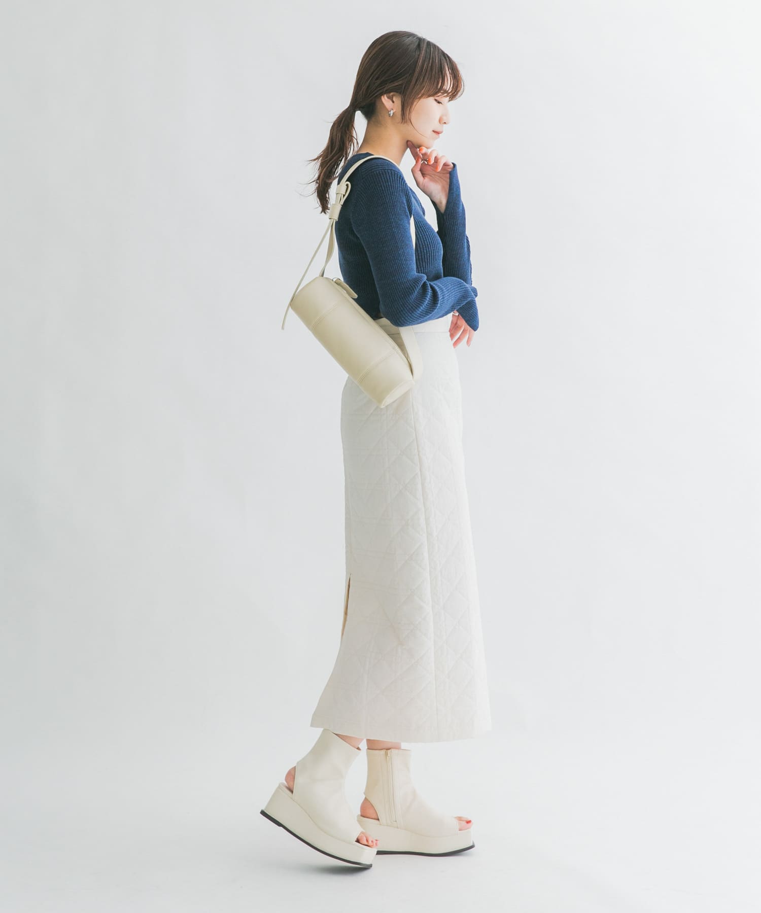 身長：165cm サイズ：one