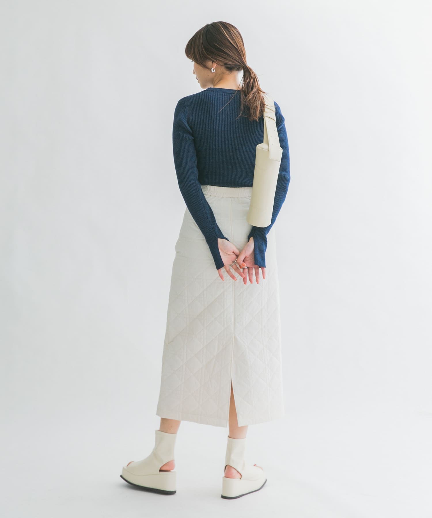 身長：165cm サイズ：one