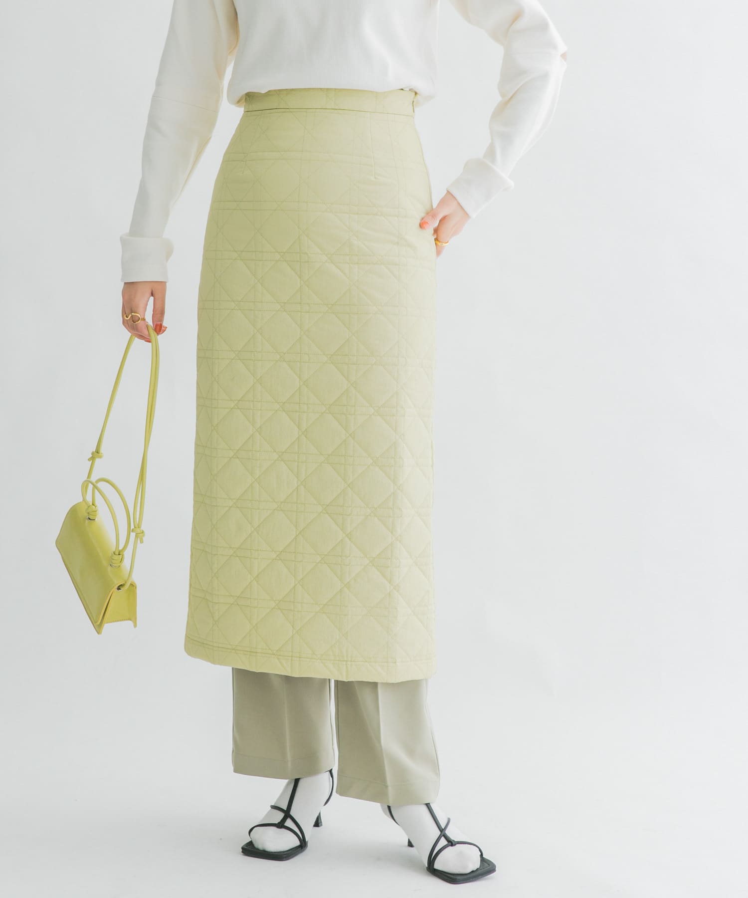 身長：165cm サイズ：one
