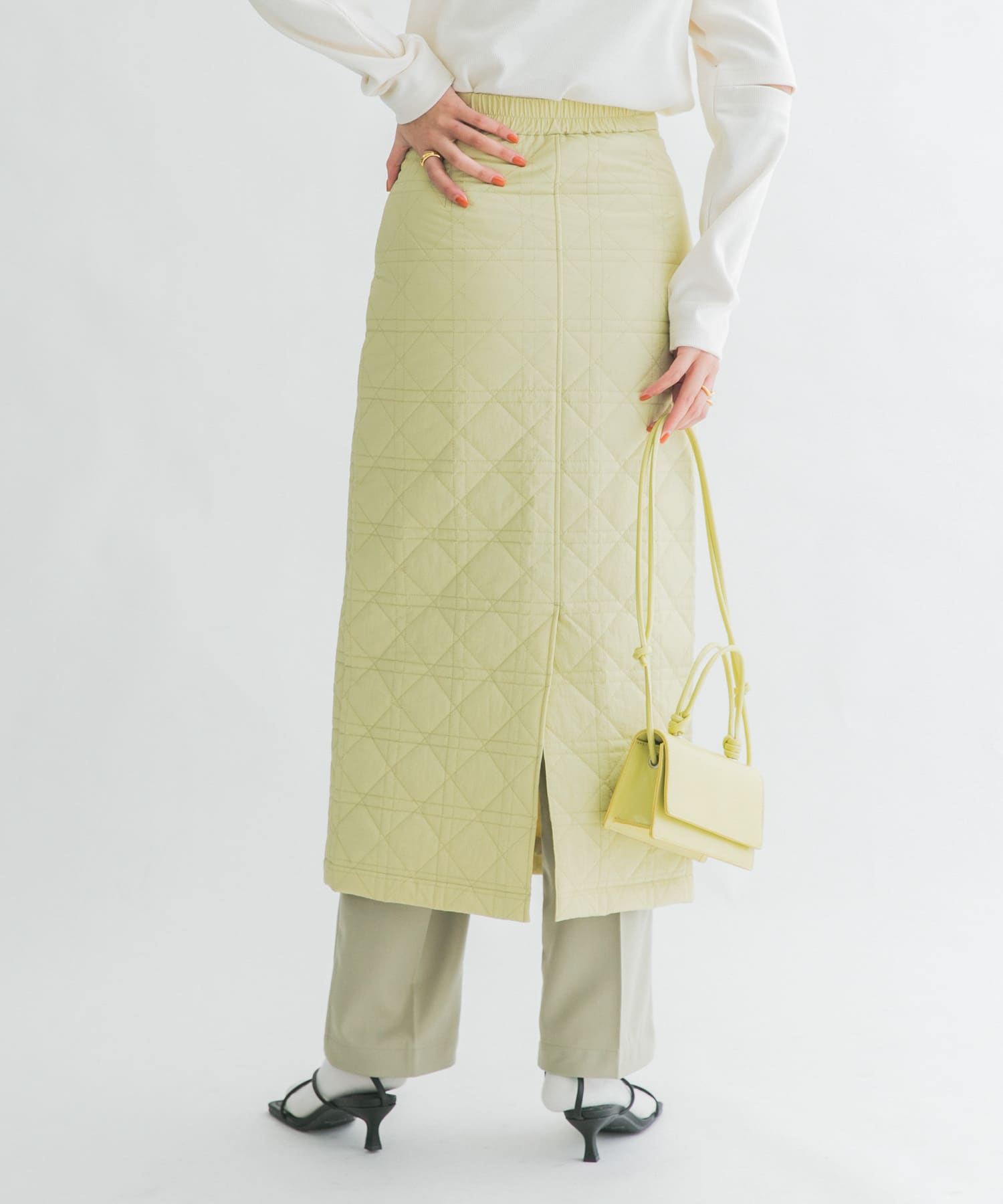 身長：165cm サイズ：one
