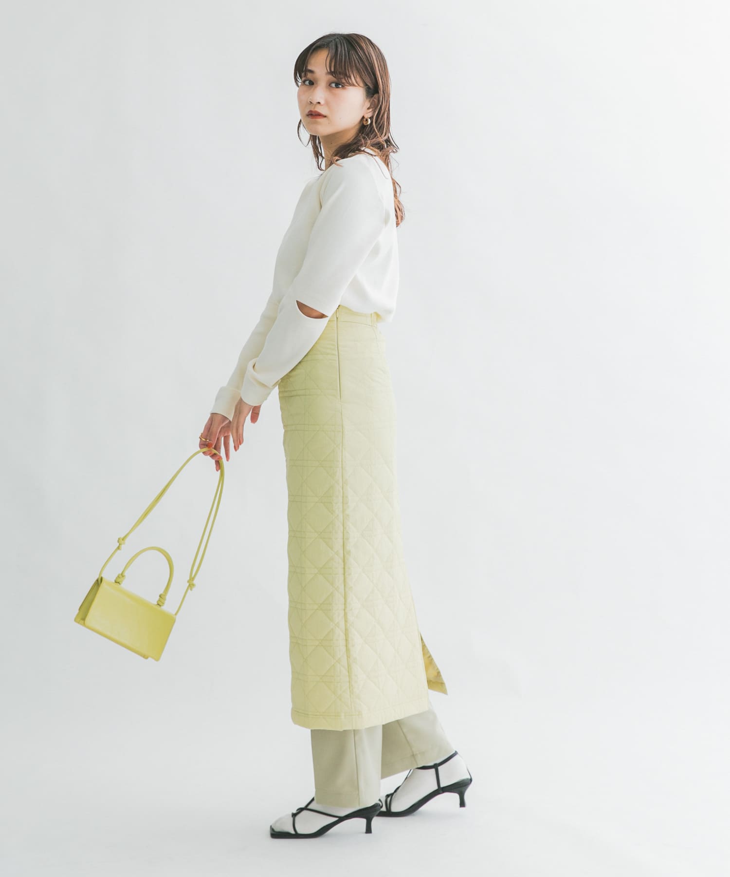 身長：165cm サイズ：one