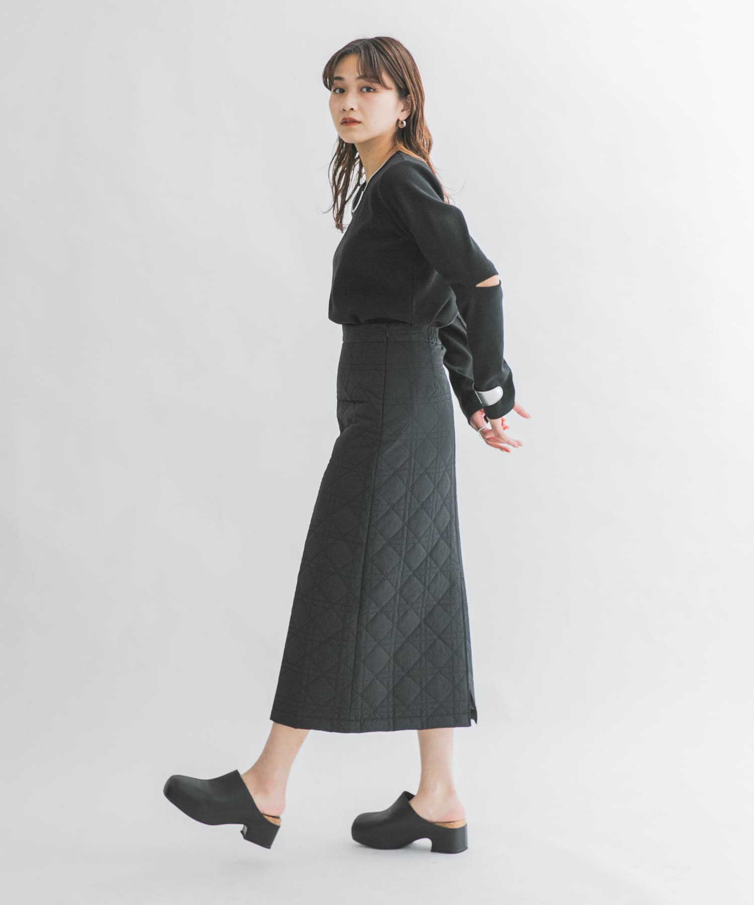 身長：165cm サイズ：one