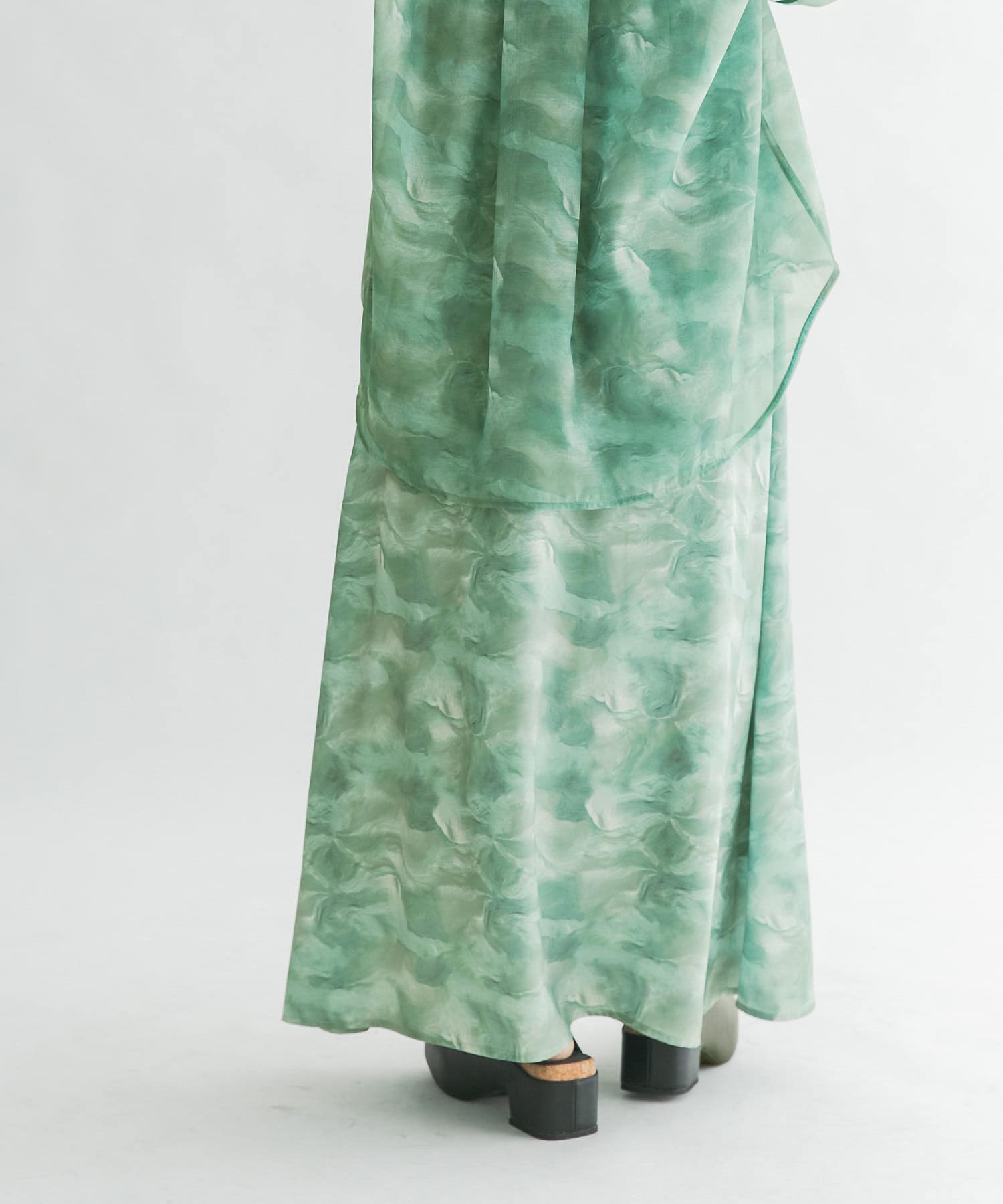 身長：157cm サイズ：one