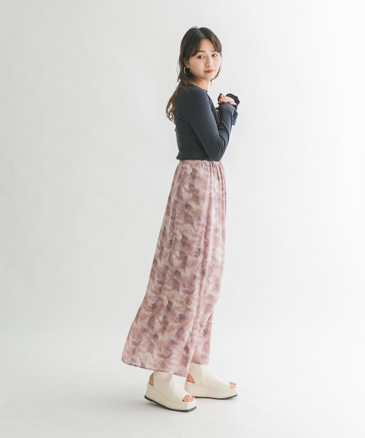 身長：165cm サイズ：one
