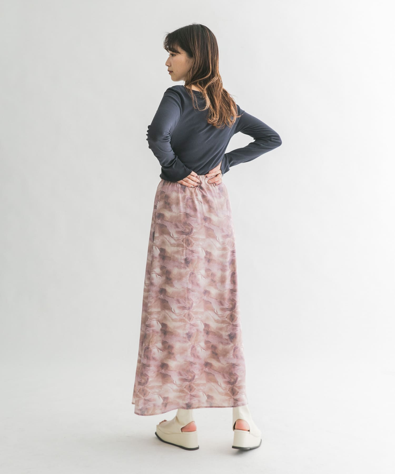 身長：165cm サイズ：one