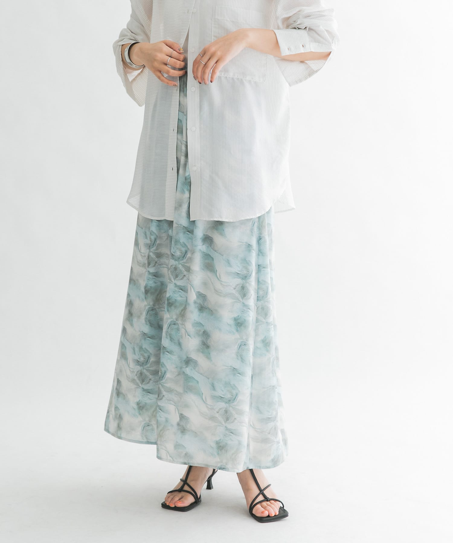 身長：165cm サイズ：one