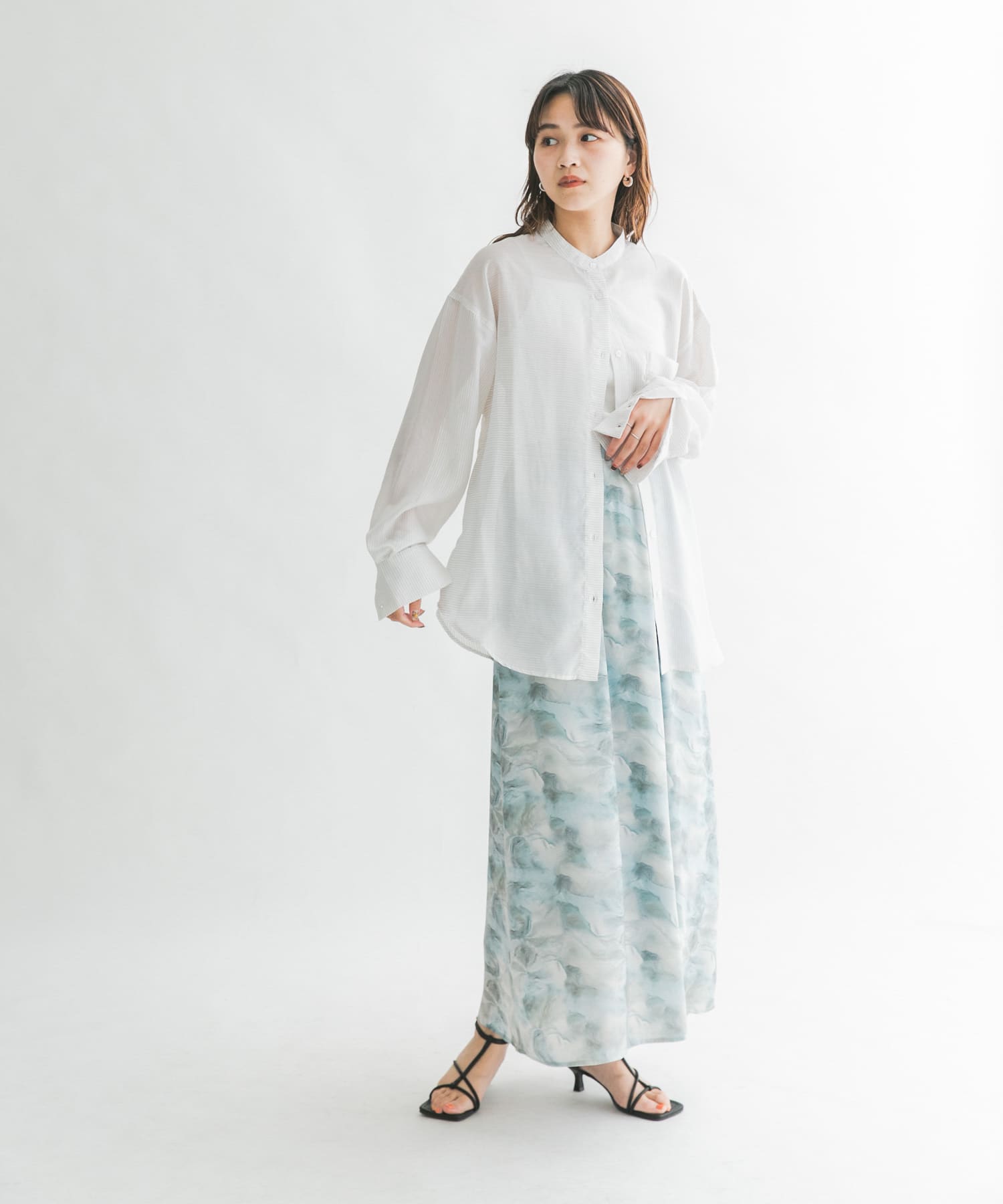 身長：165cm サイズ：one