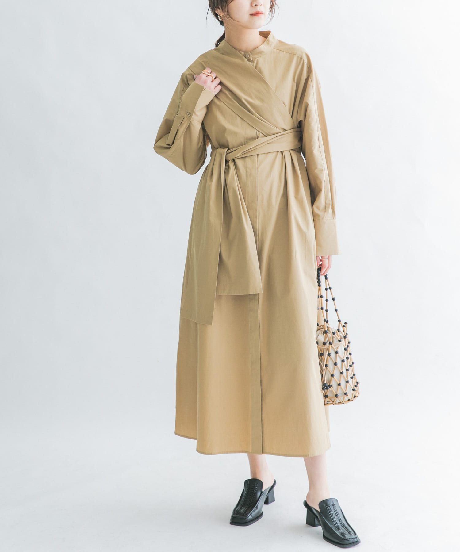 身長：165cm サイズ：one