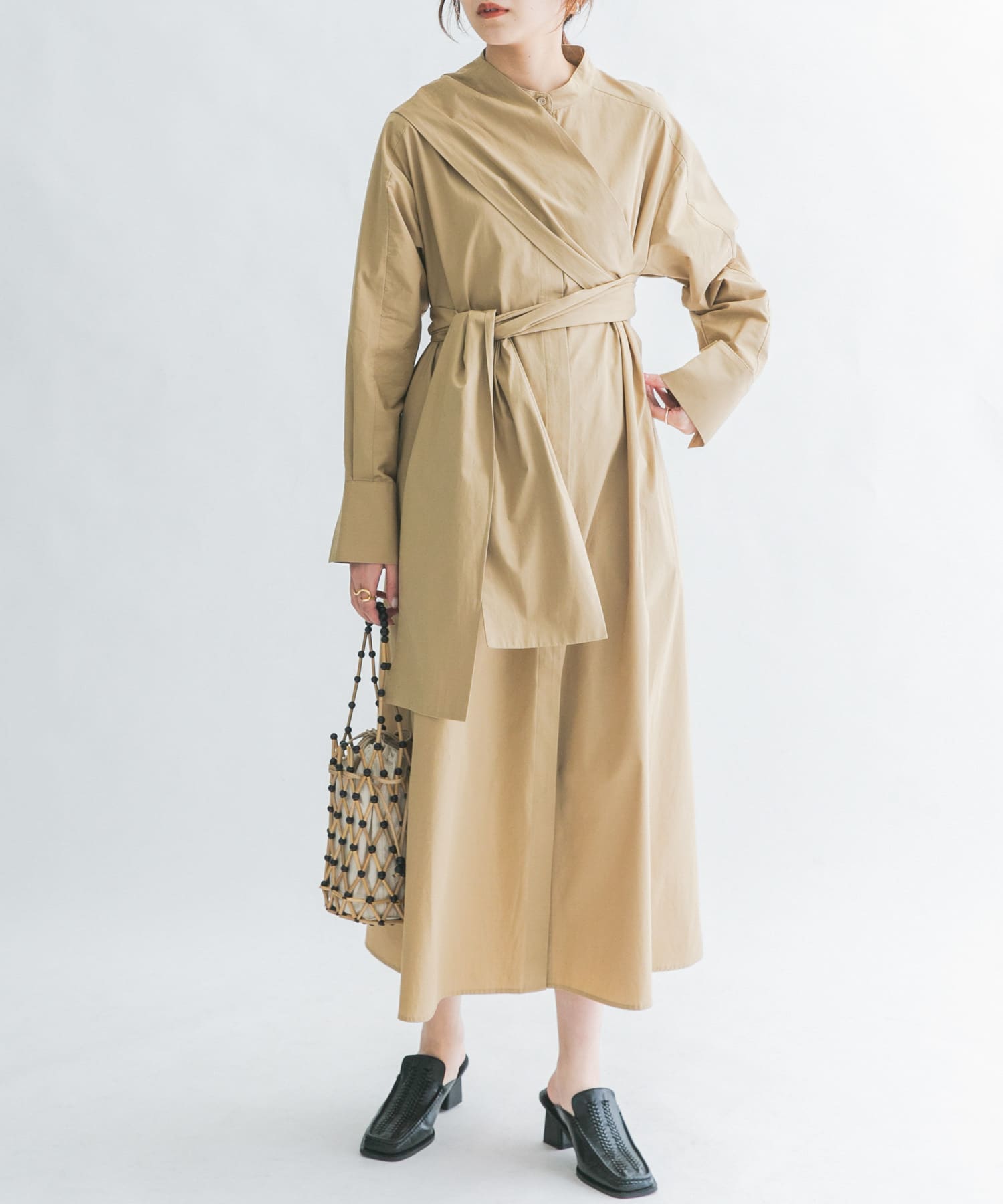 身長：165cm サイズ：one