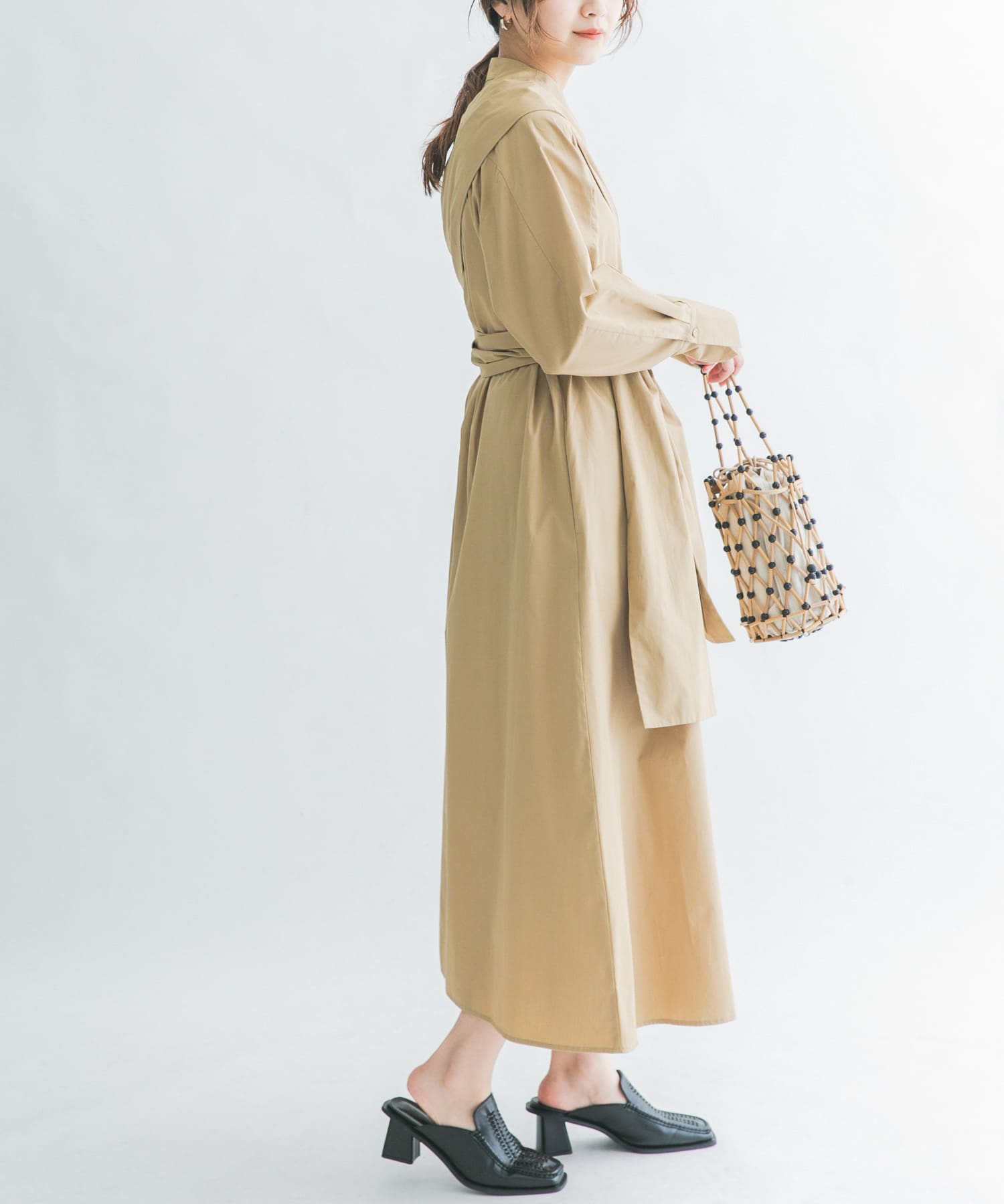 身長：165cm サイズ：one