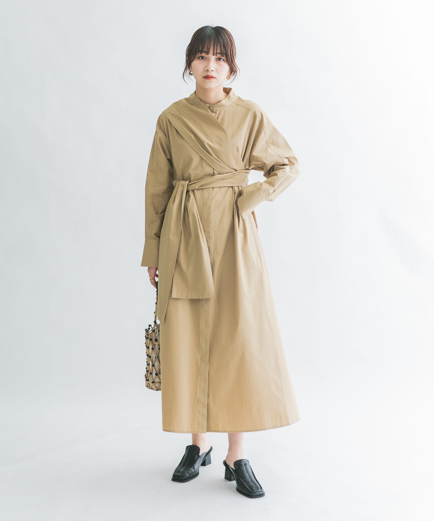 身長：165cm サイズ：one