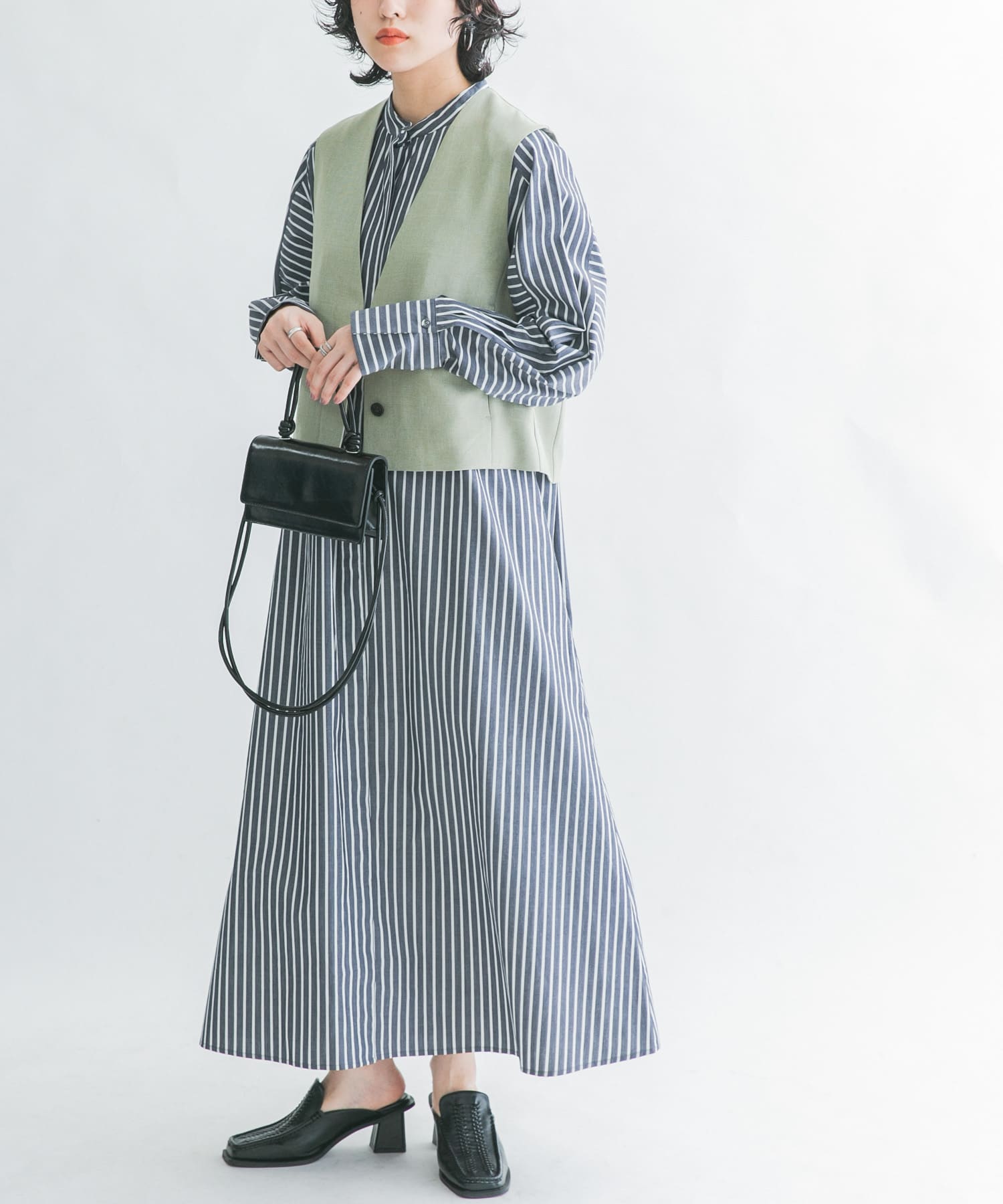 身長：160cm サイズ：one