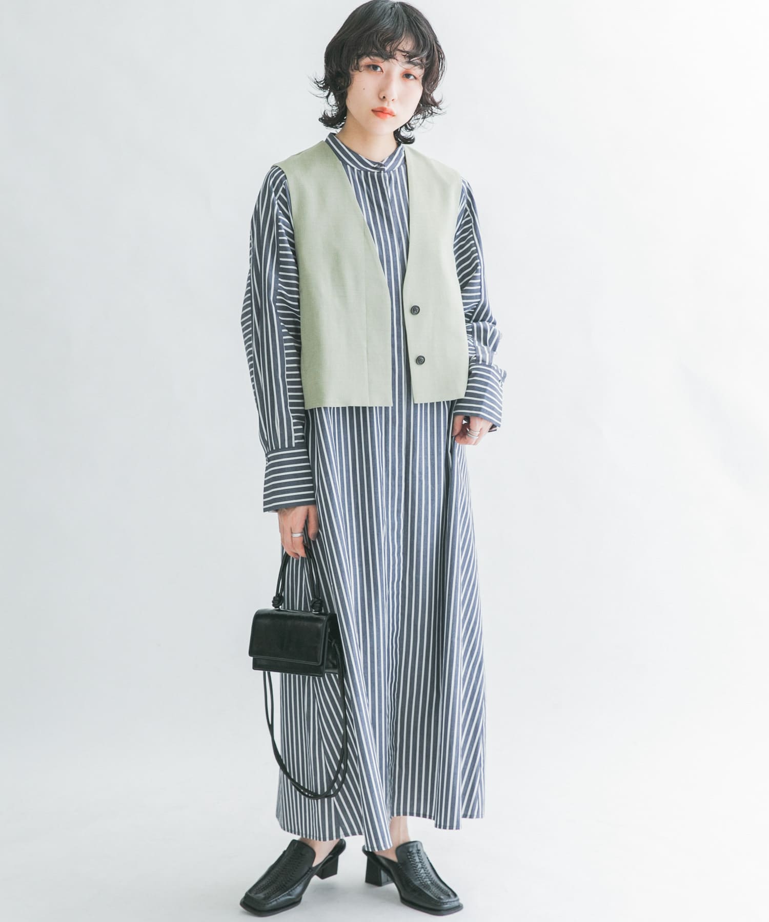 身長：160cm サイズ：one