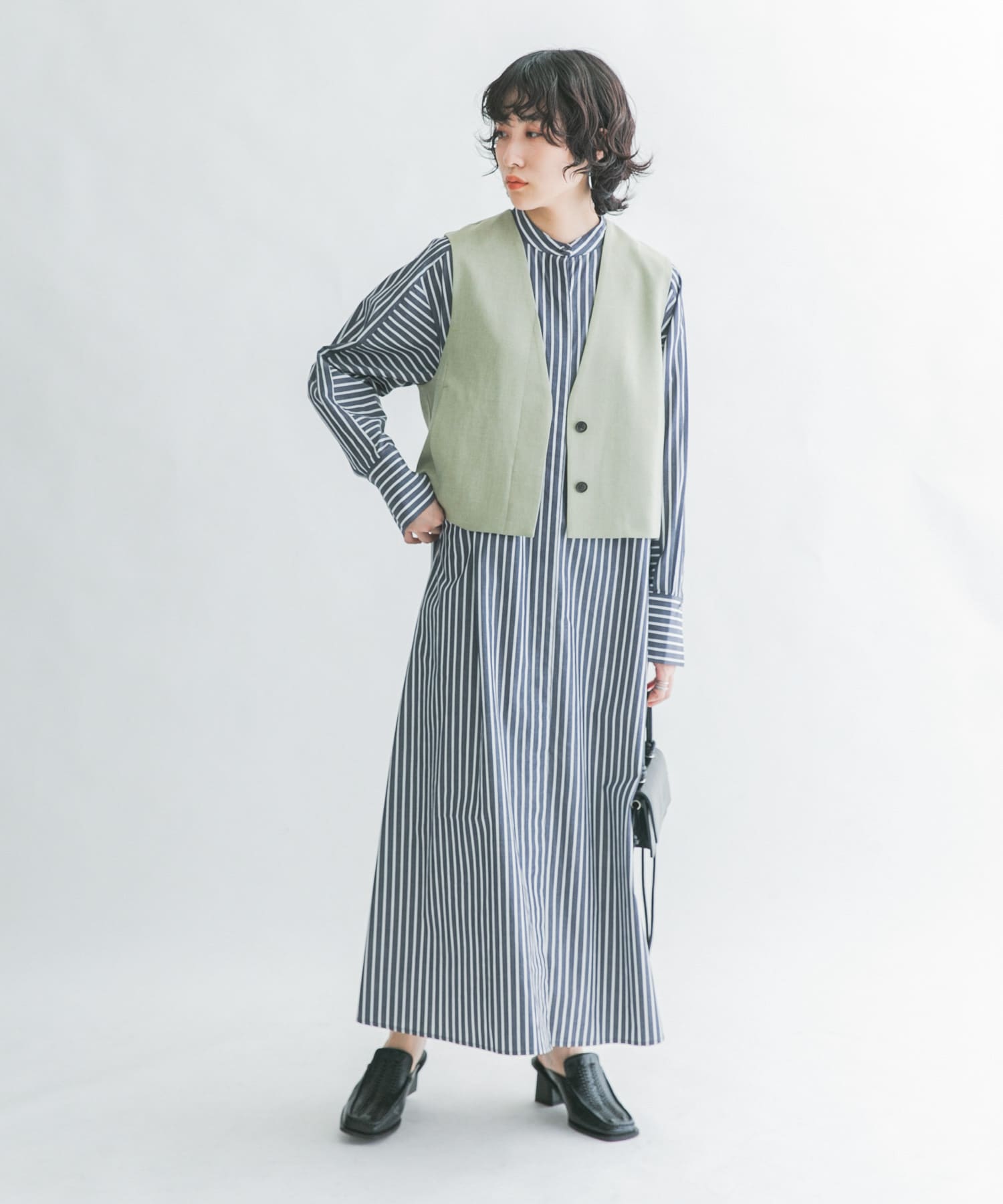 身長：160cm サイズ：one