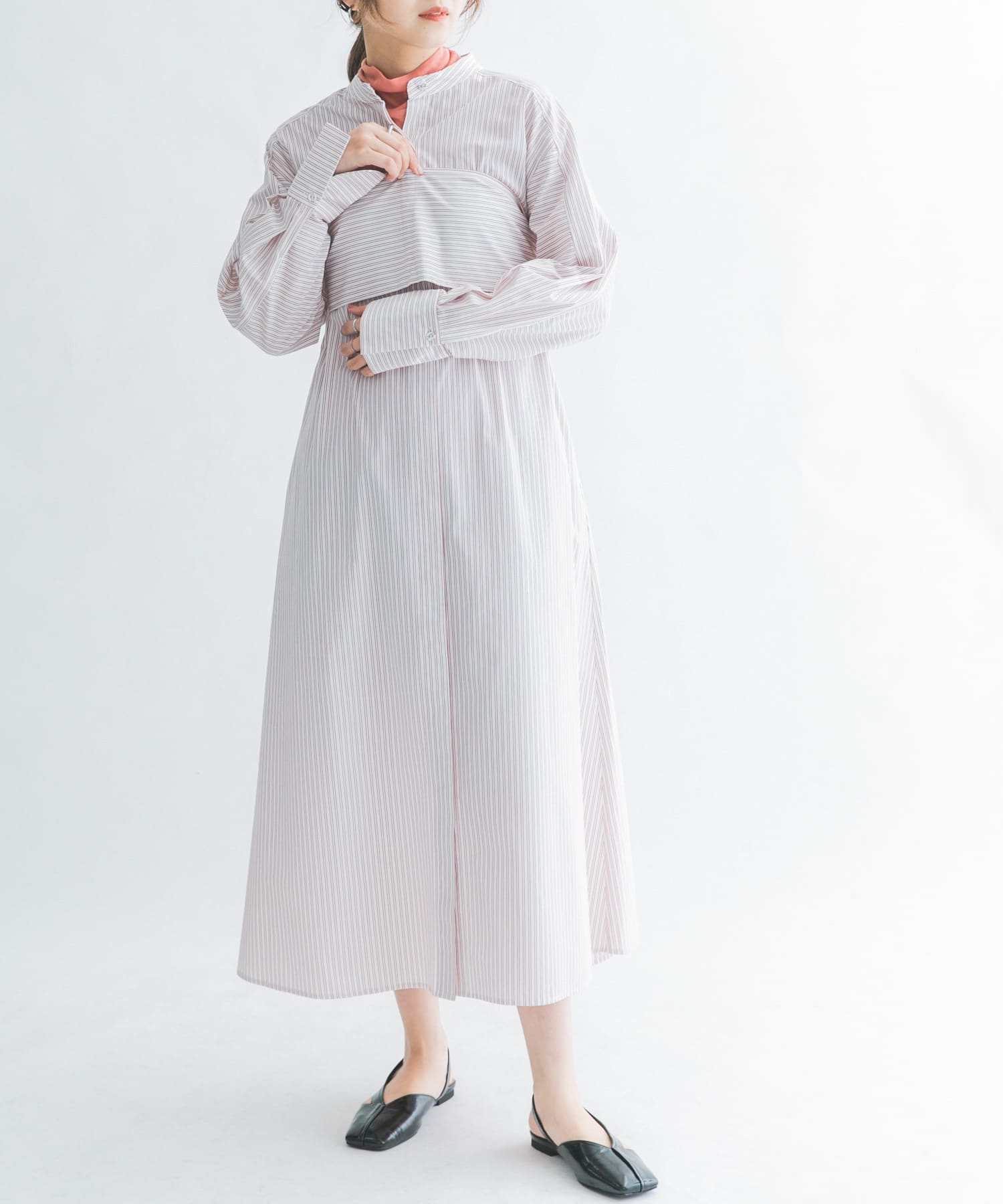 身長：165cm サイズ：one