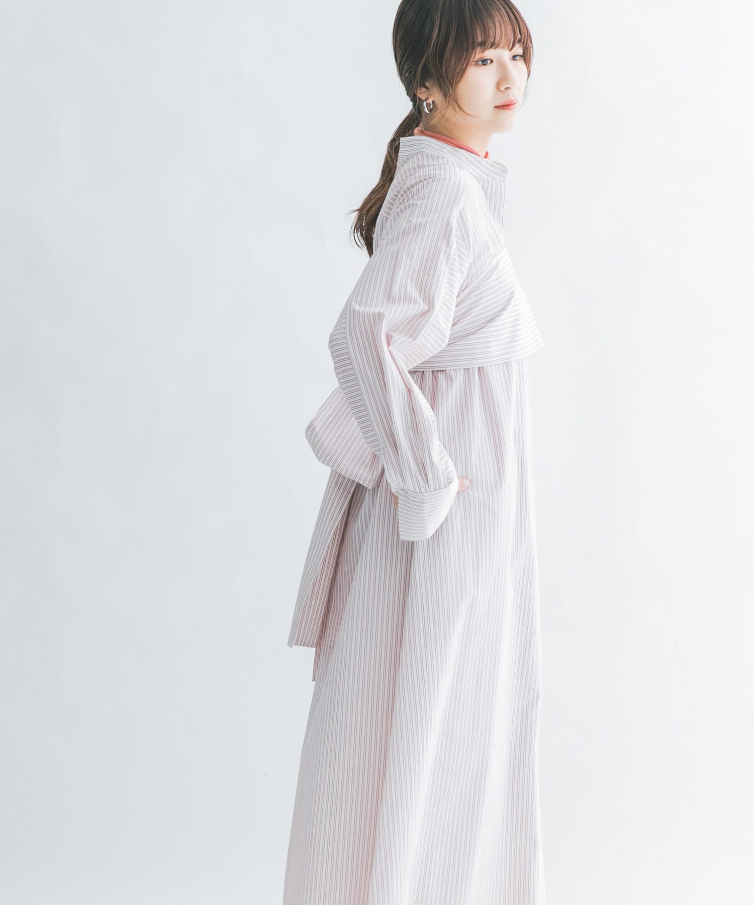 身長：165cm サイズ：one