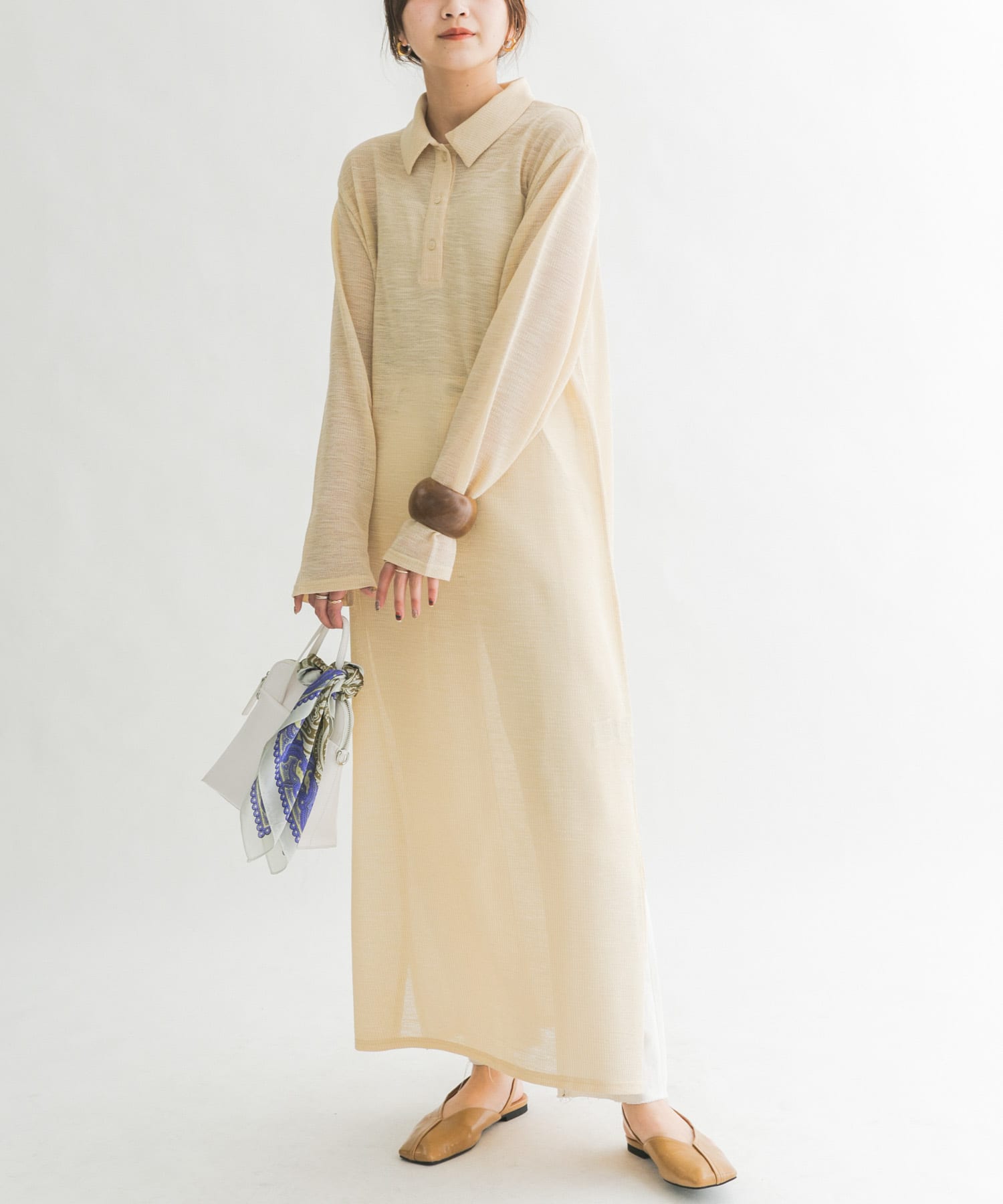 身長：165cm サイズ：one