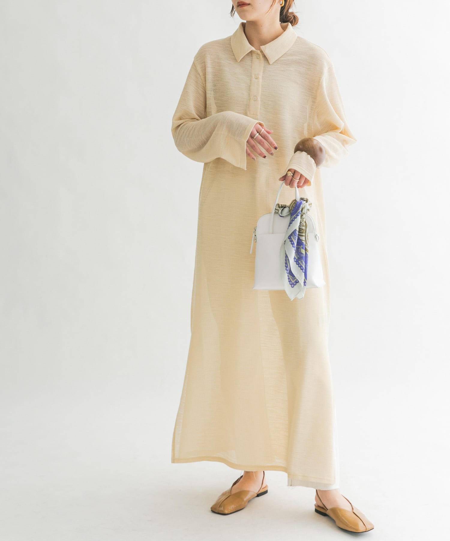 身長：165cm サイズ：one