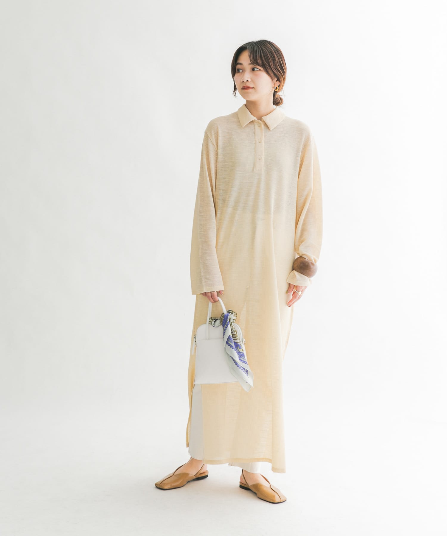 身長：165cm サイズ：one