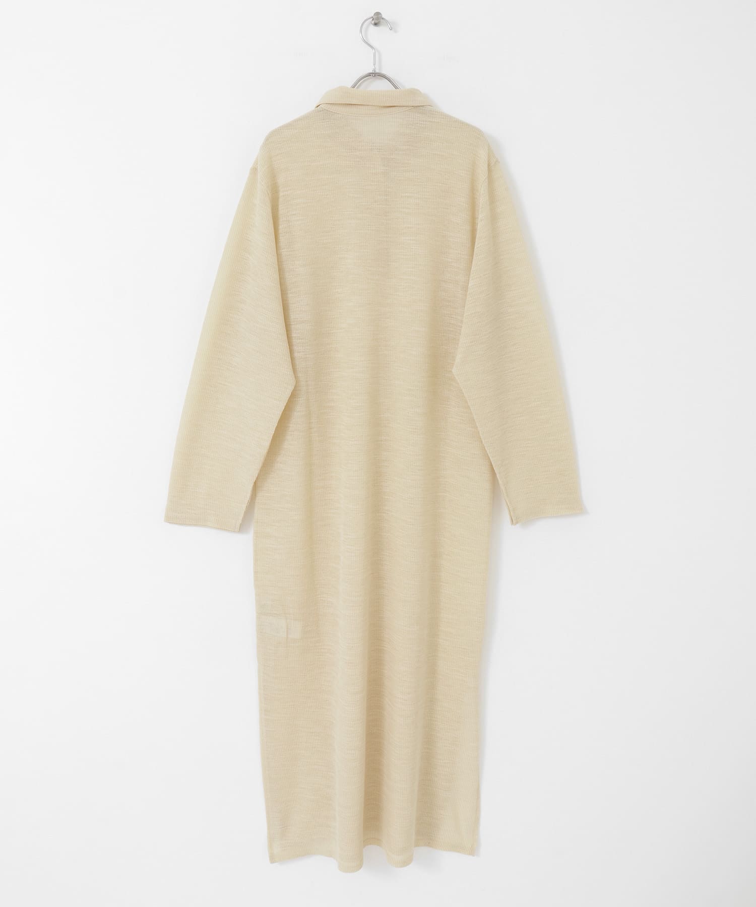 スリットシアーカットワンピース BEIGE one