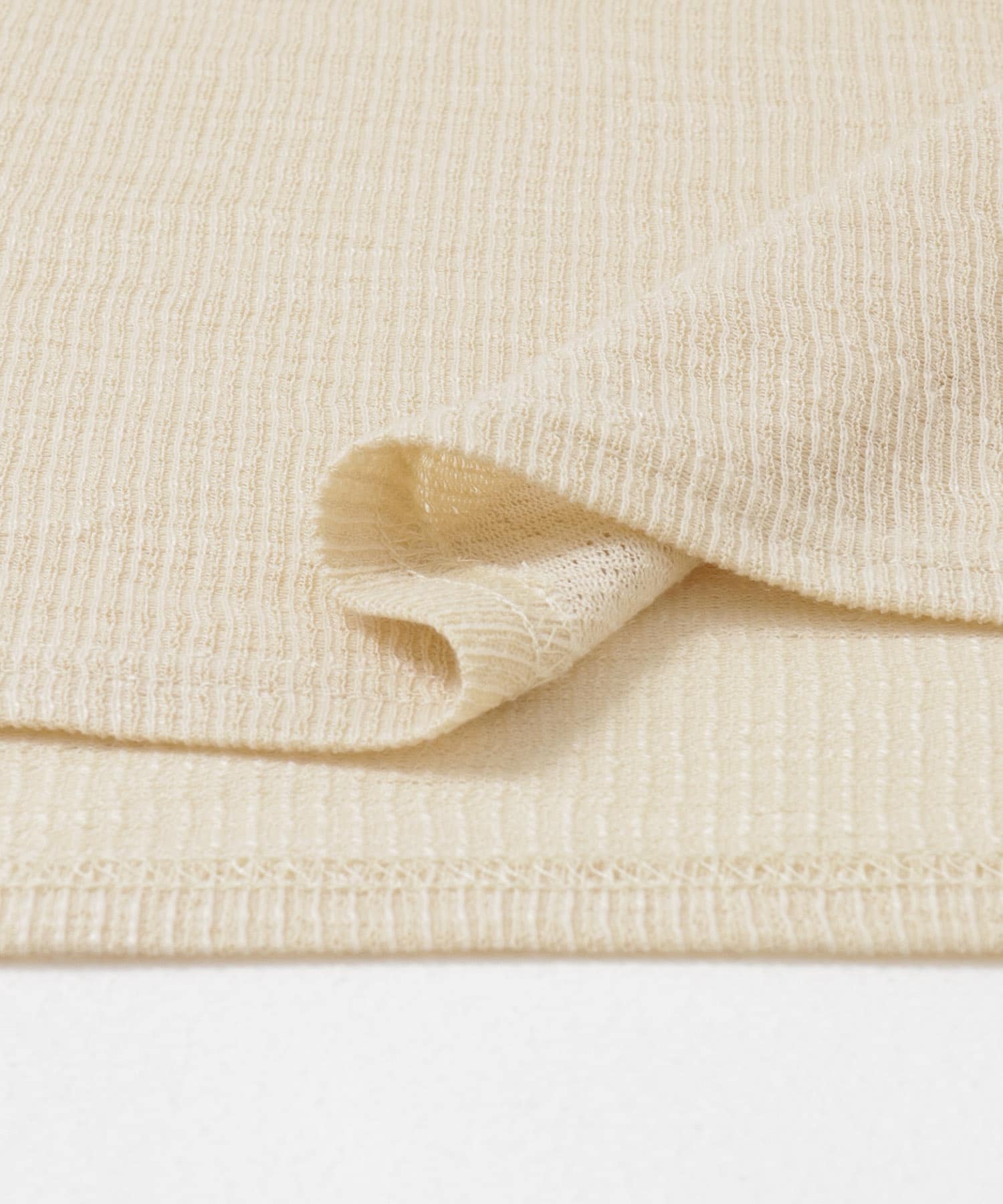スリットシアーカットワンピース BEIGE one
