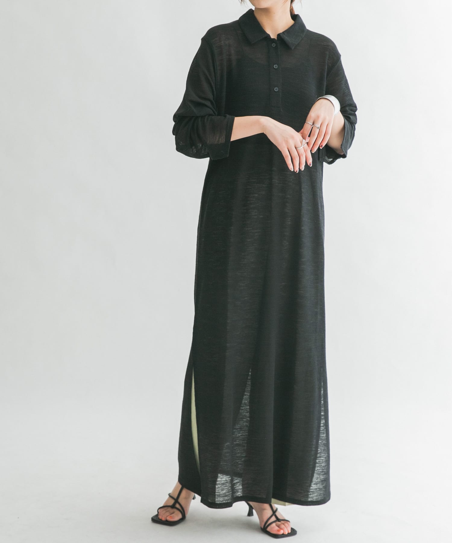 身長：165cm サイズ：one