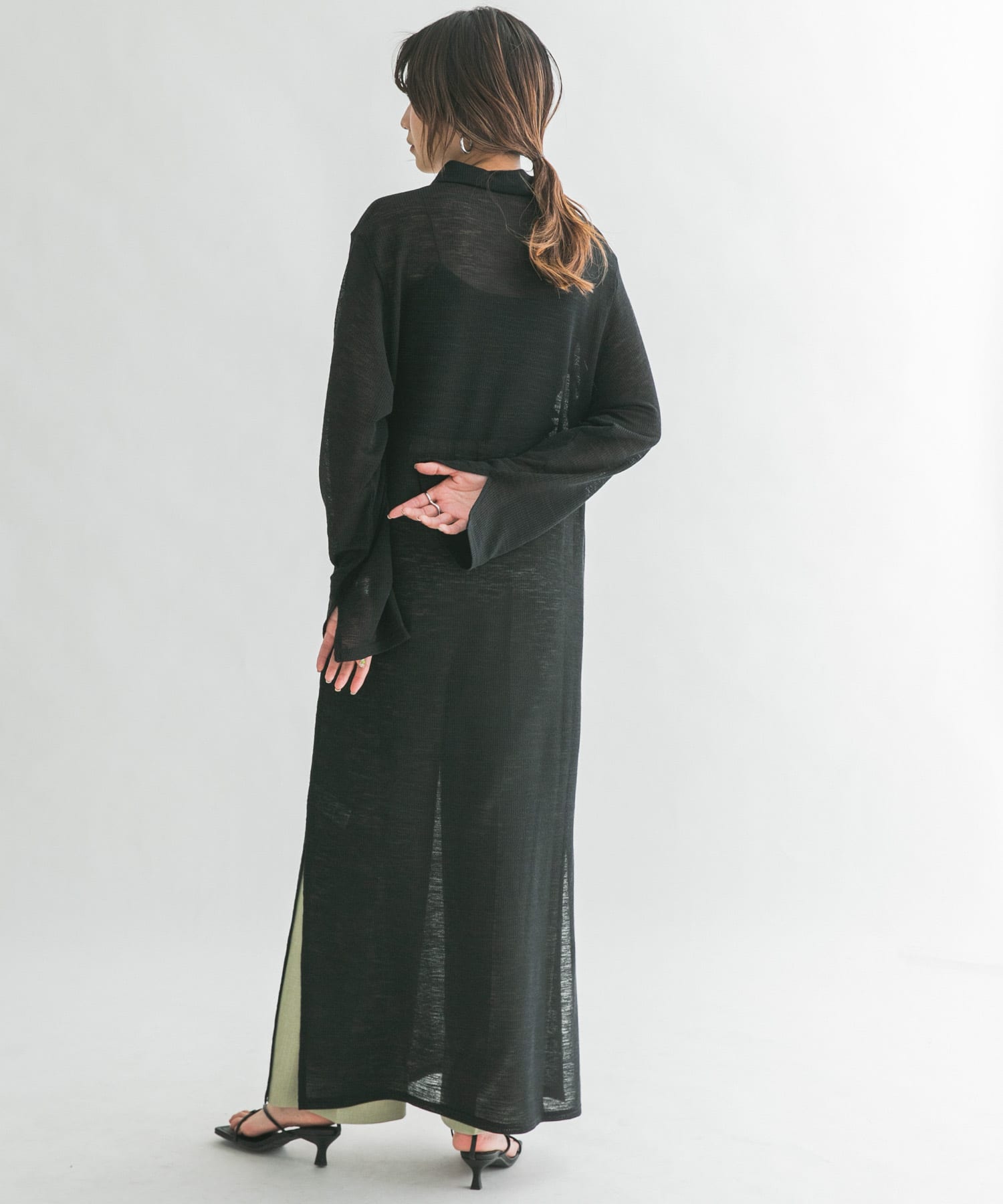 身長：165cm サイズ：one