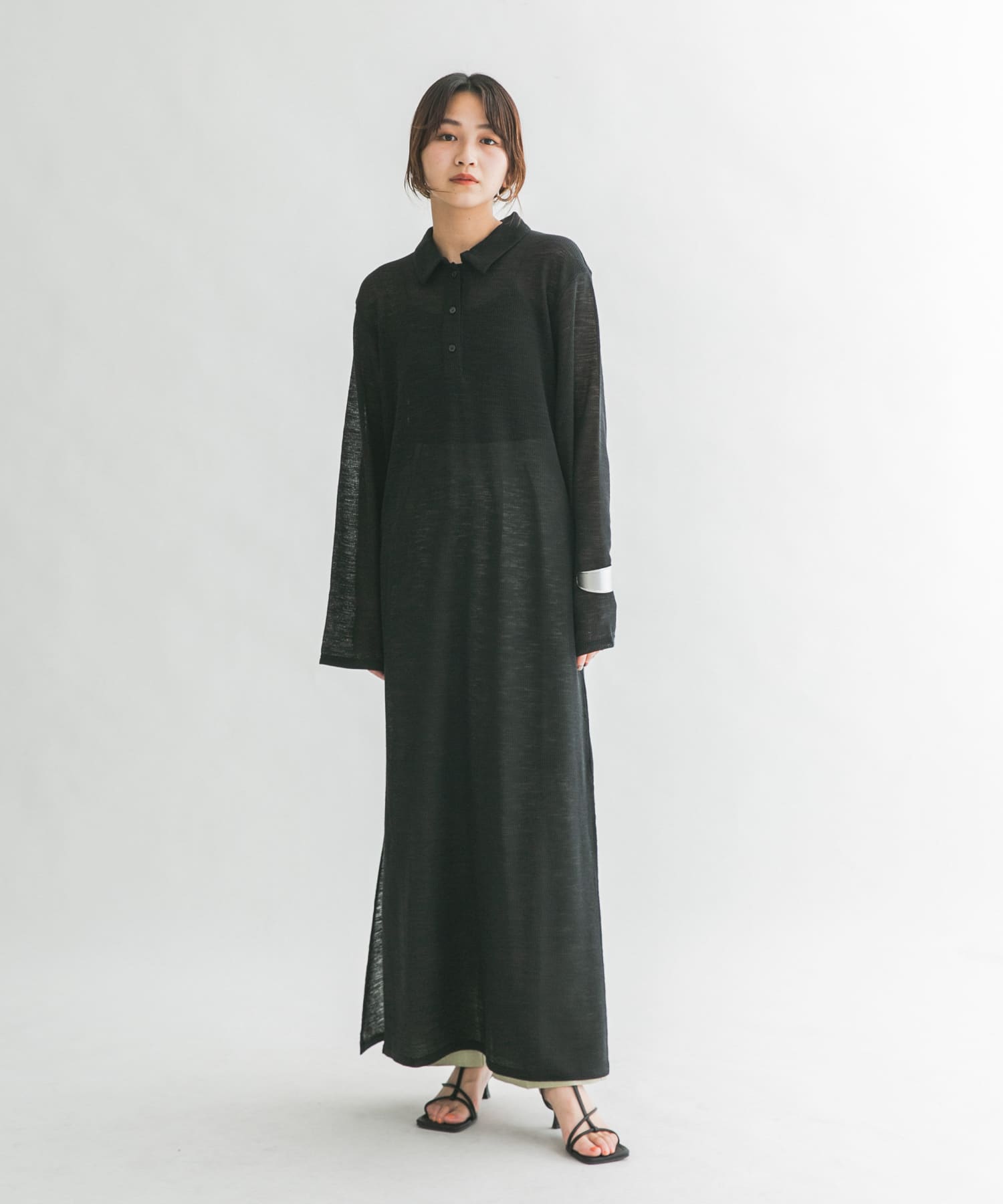 身長：165cm サイズ：one