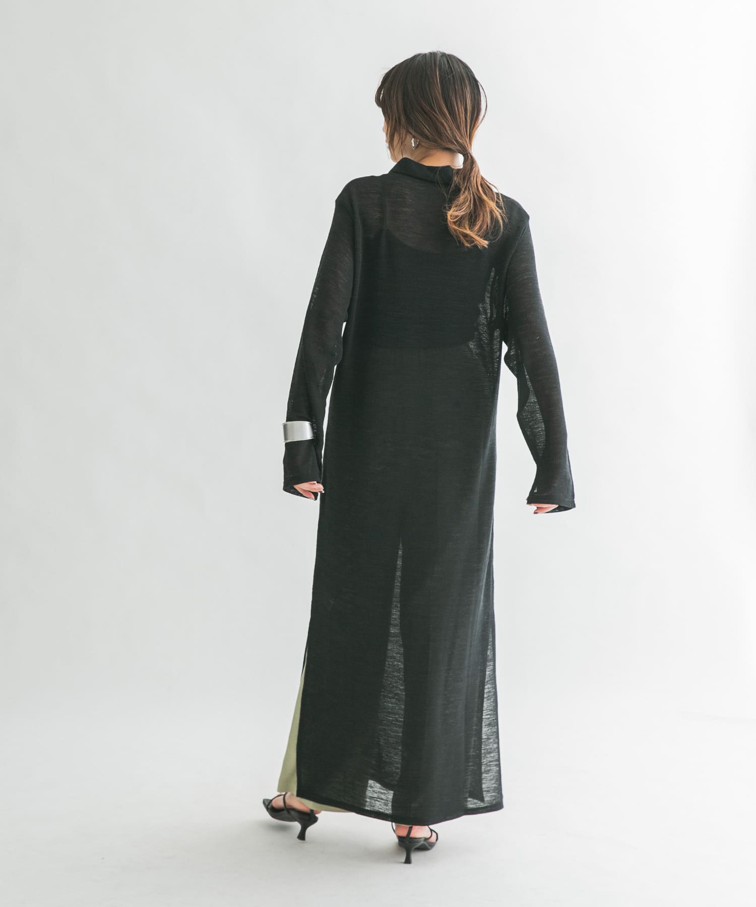 身長：165cm サイズ：one